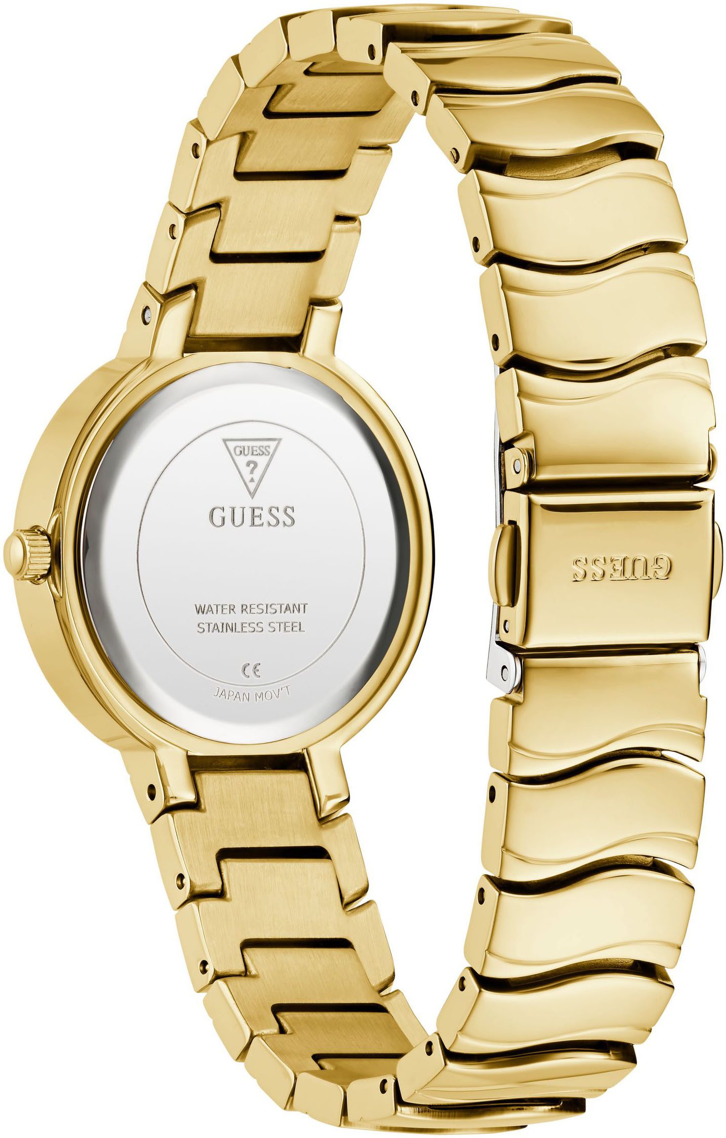 Guess Kwartshorloge Lagune Horloge, dameshorloge, stalen armband