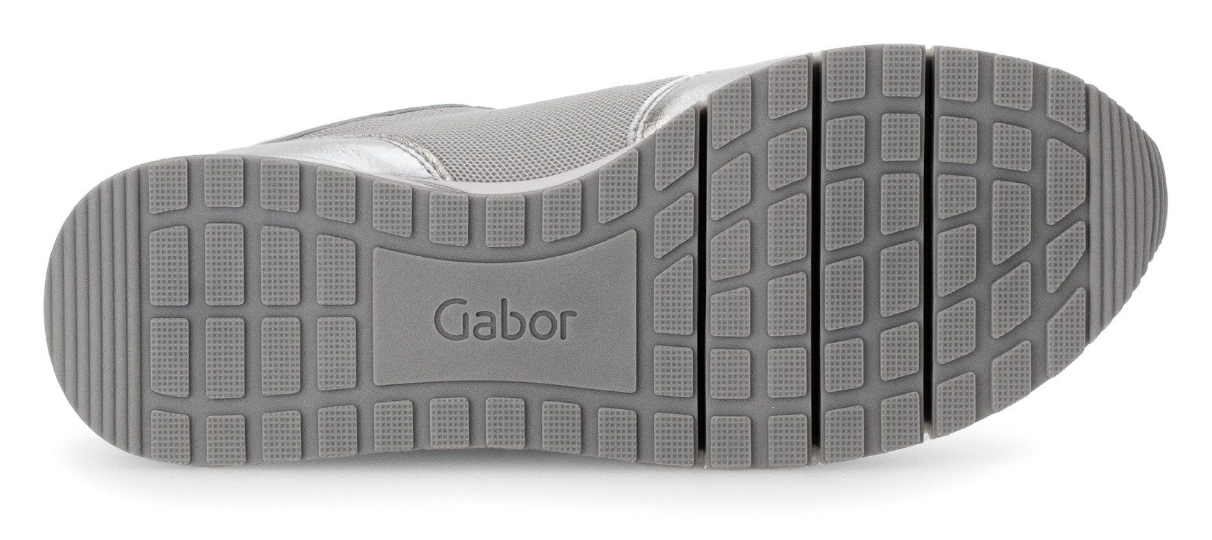 Gabor Sneakers met sleehak Florence , vrijetijdsschoen, lage schoen, veterschoen in comfortwijdte g (=breed)