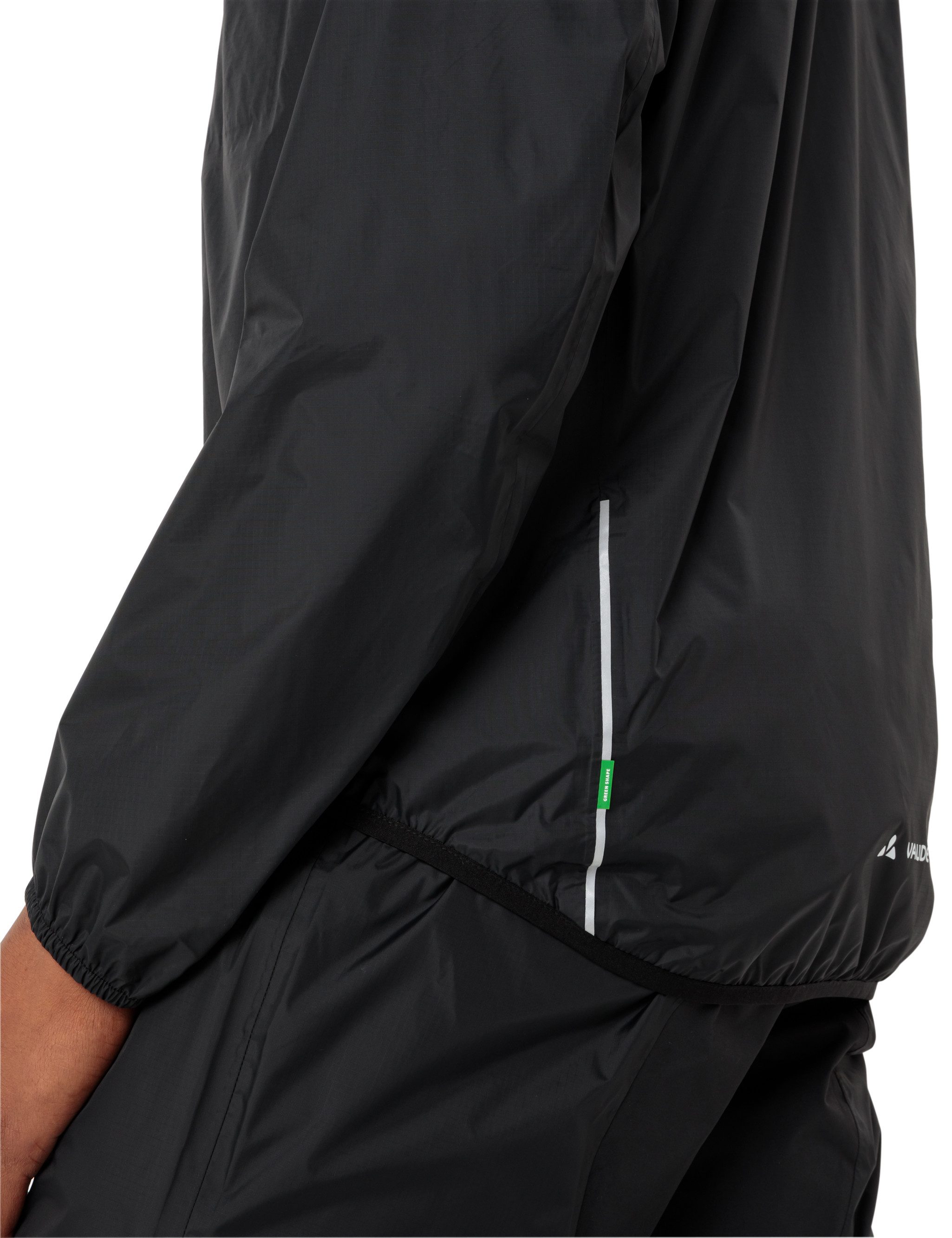 VAUDE Fietsjack MEN'S DROP JACKET III Waterdicht & winddicht & ademend (1 stuk)