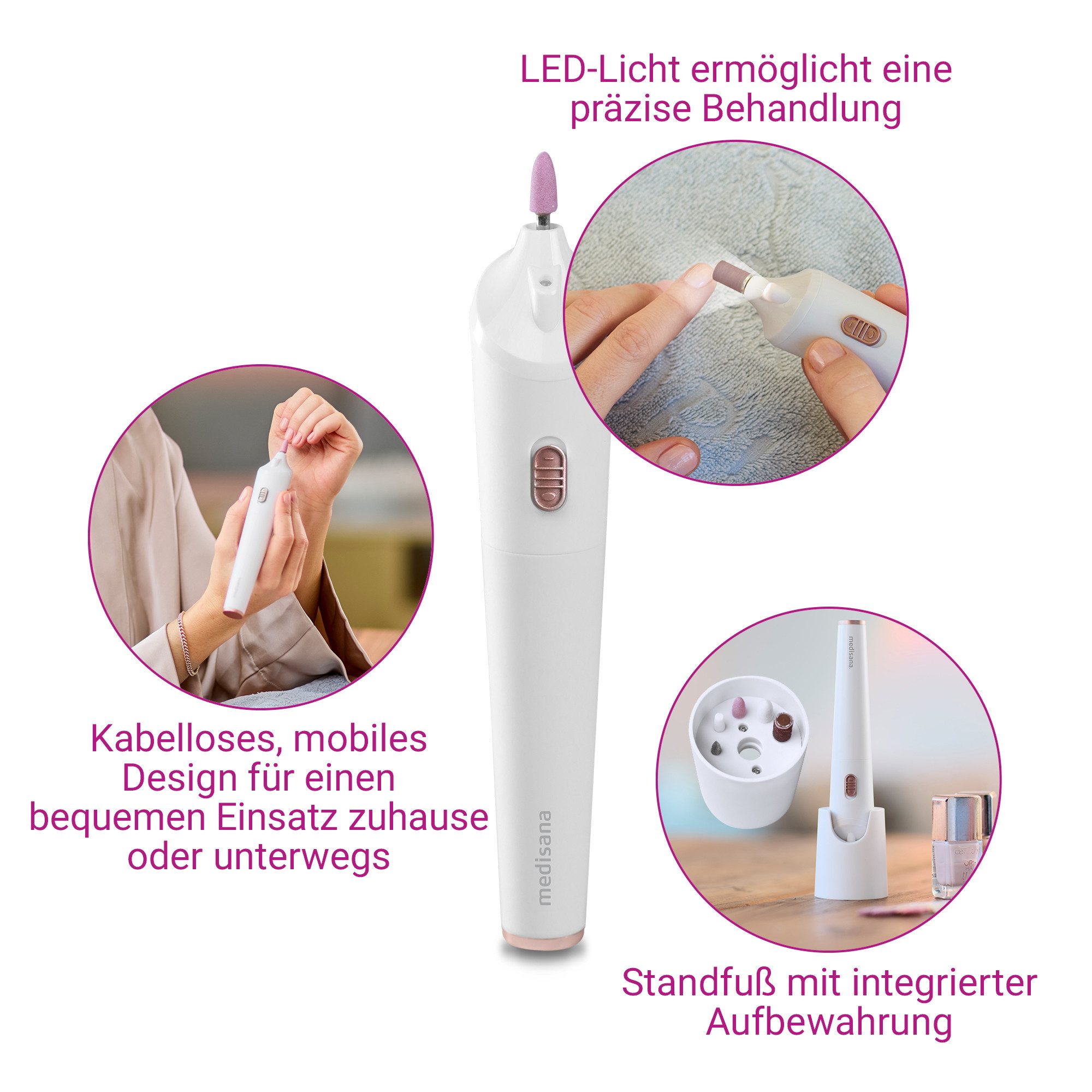 Medisana Manicure-/pedicureset MP 900 (5-delig)