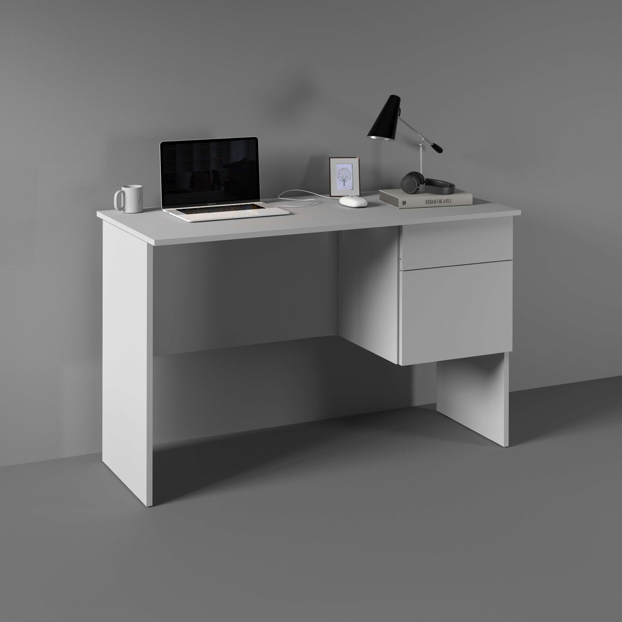 INOSIGN Bureau Essential, Bureau, kleine computertisch, bureautafel voor kantoor (1 stuk)