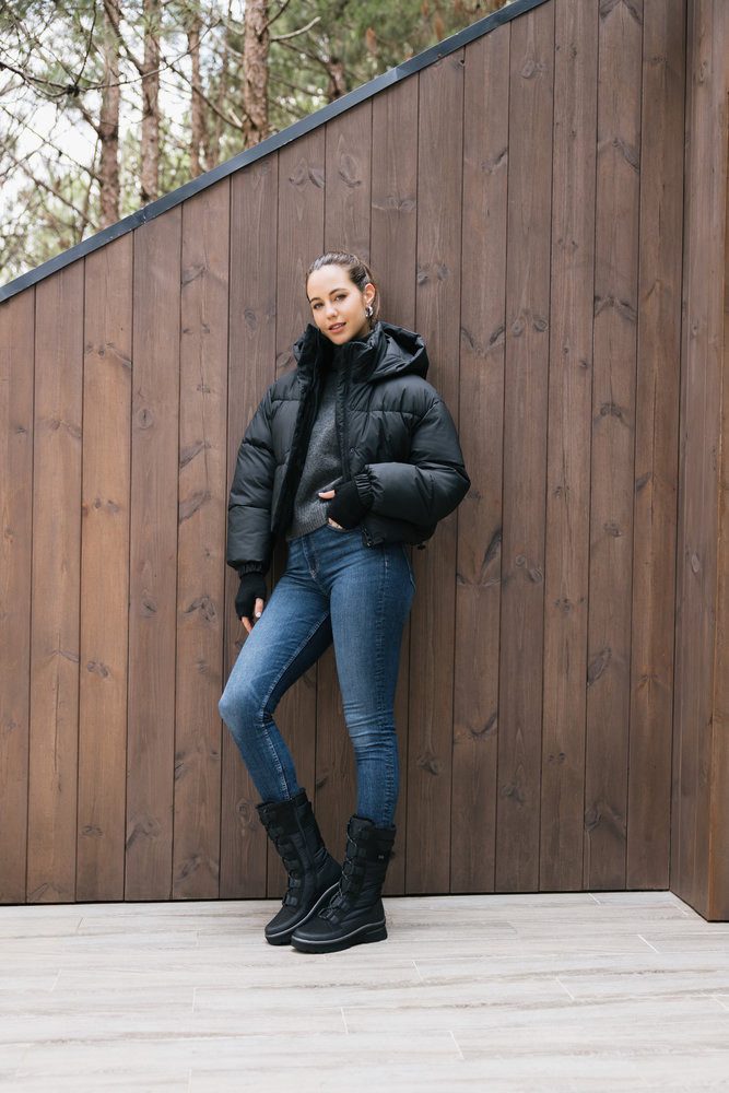 Remonte Winterlaarzen sleehak, veterschoenen, outdoorschoenen met binnenrits