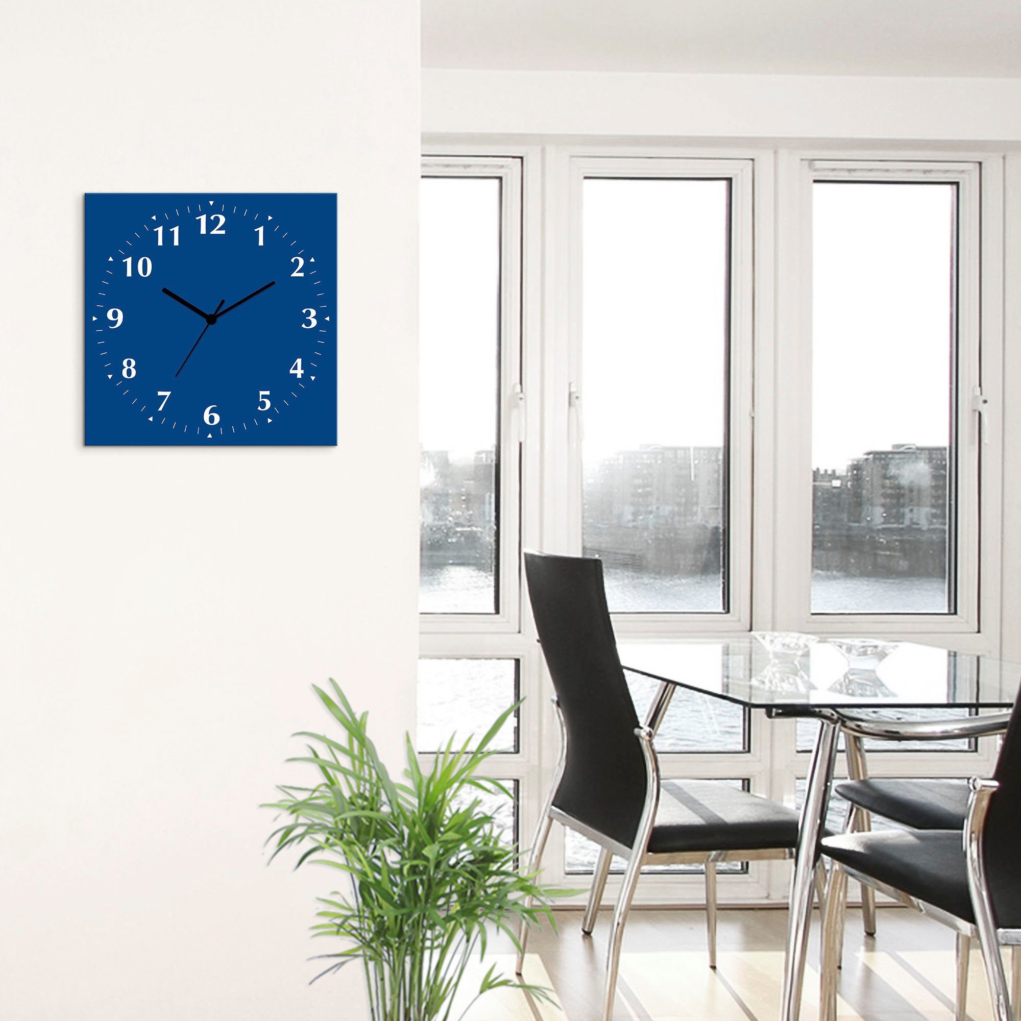 Artland Wandklok Uni trendkleuren optioneel verkrijgbaar met kwarts- of radiografisch uurwerk, geruisloos zonder tikkend geluid