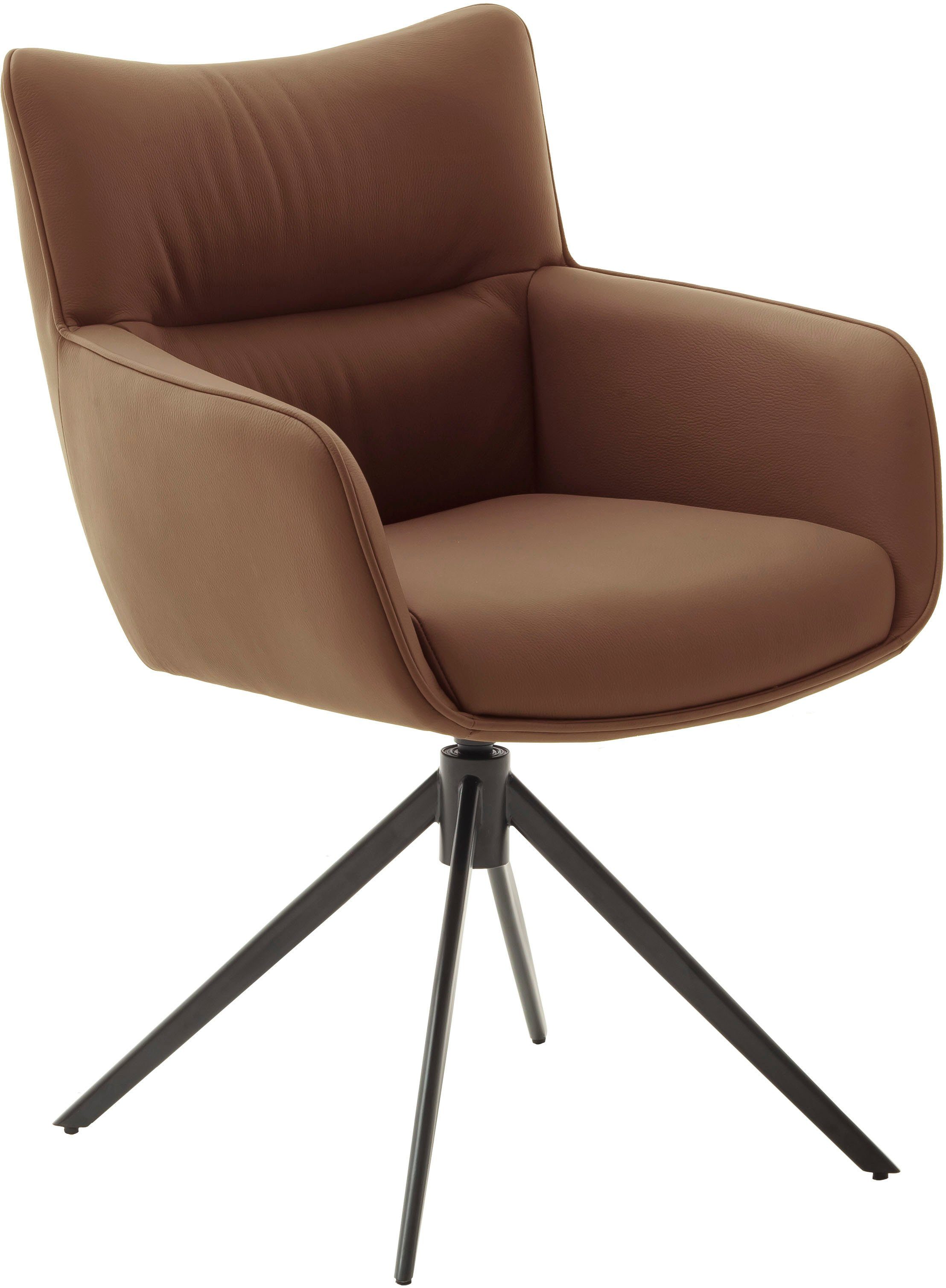 MCA furniture Stoel met 4 poten Limoen (set, 2 stuks), 360° draaibaar, belastbaarheid 120 kg, zithoogte ca. 49 cm (set, 2 stuks) gestoffeerde stoelen