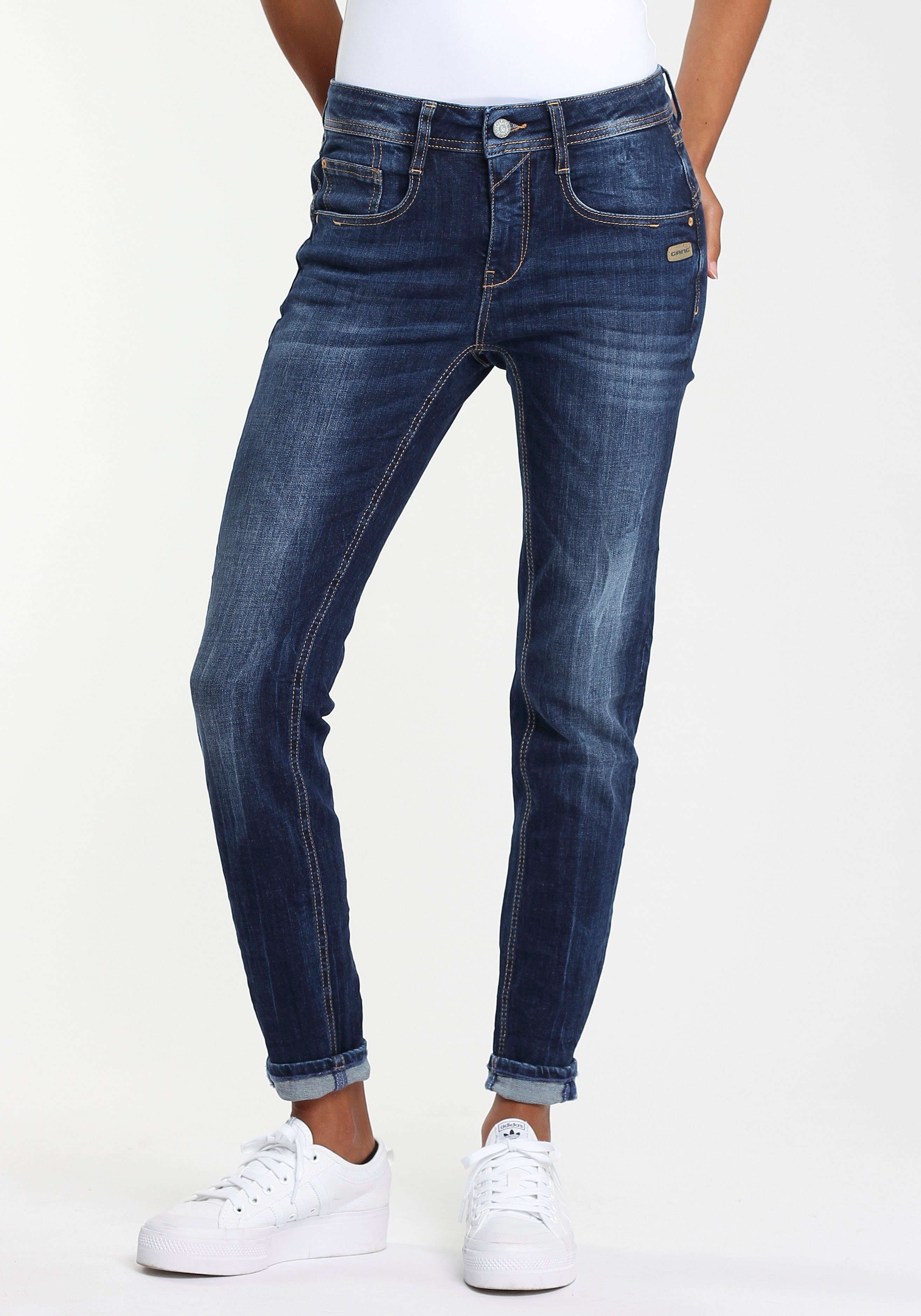 GANG Relax fit jeans 94AMELIE met dubbele rechter achterzak