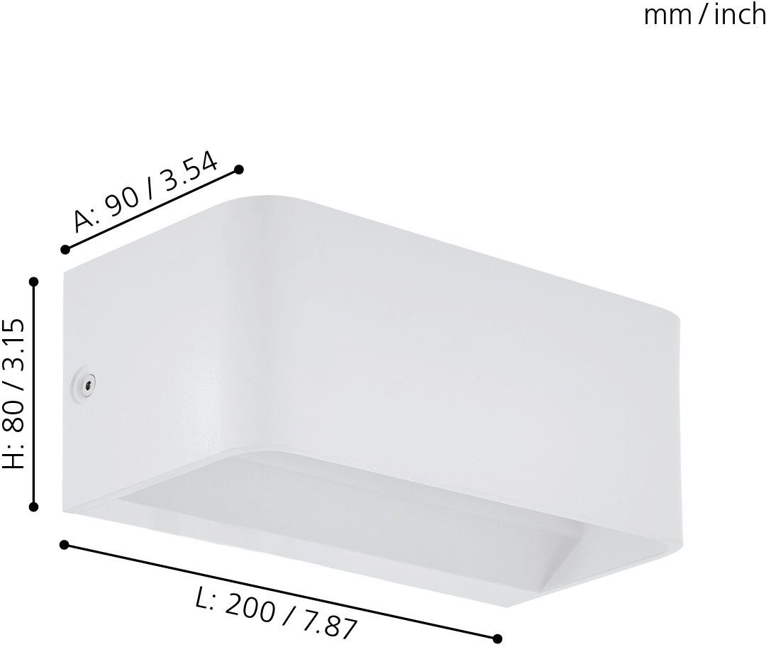 EGLO Wandlamp SANIA 4 (1 stuk)