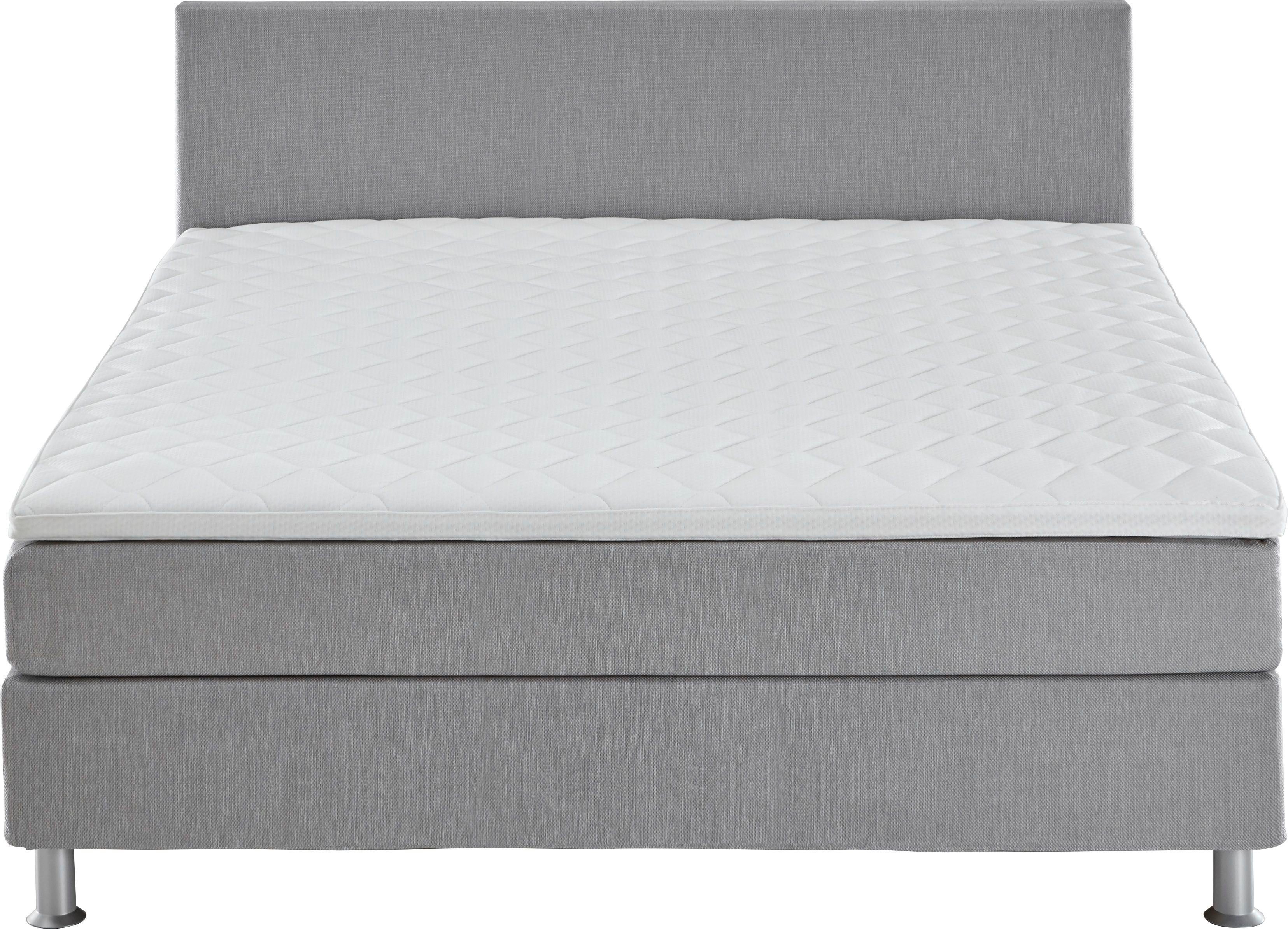 ATLANTIC home collection Boxspring Edison inclusief bonell-binnenveringsmatras en topmatras
