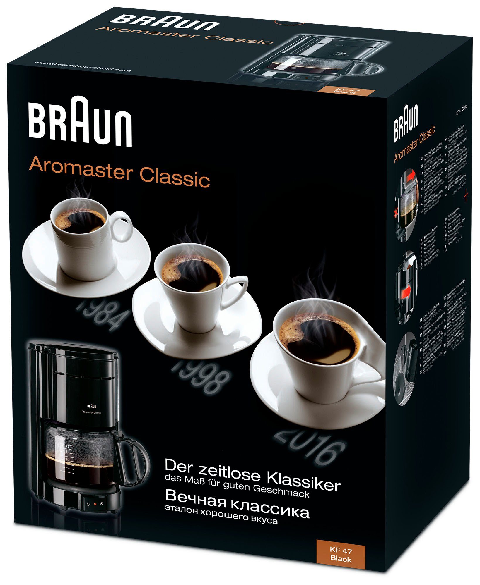 Braun Filterkoffieapparaat Aromaster Classic KF 47/1
