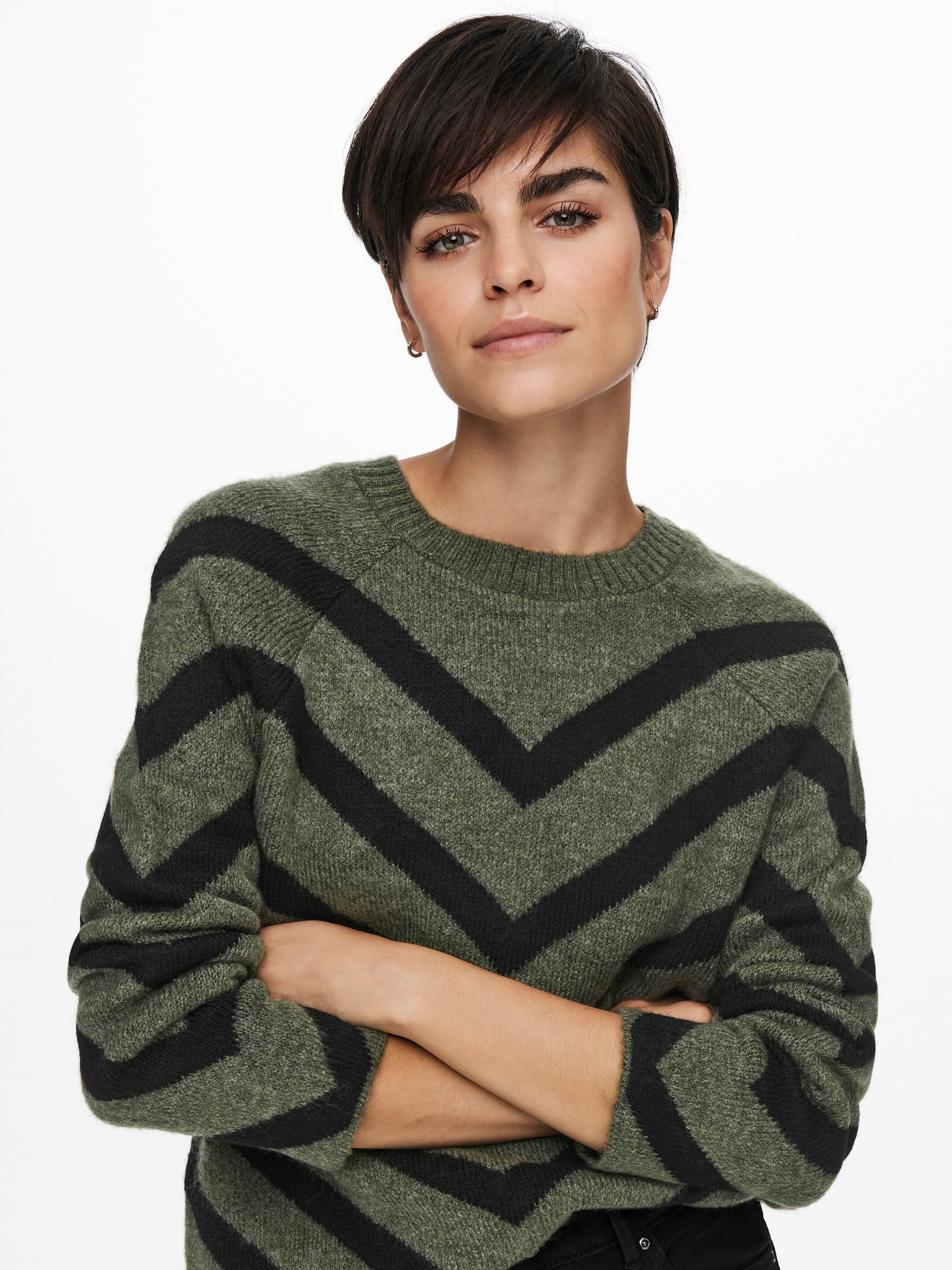 Only Gebreide trui ONLELIZA L/S PULLOVER KNT NOOS