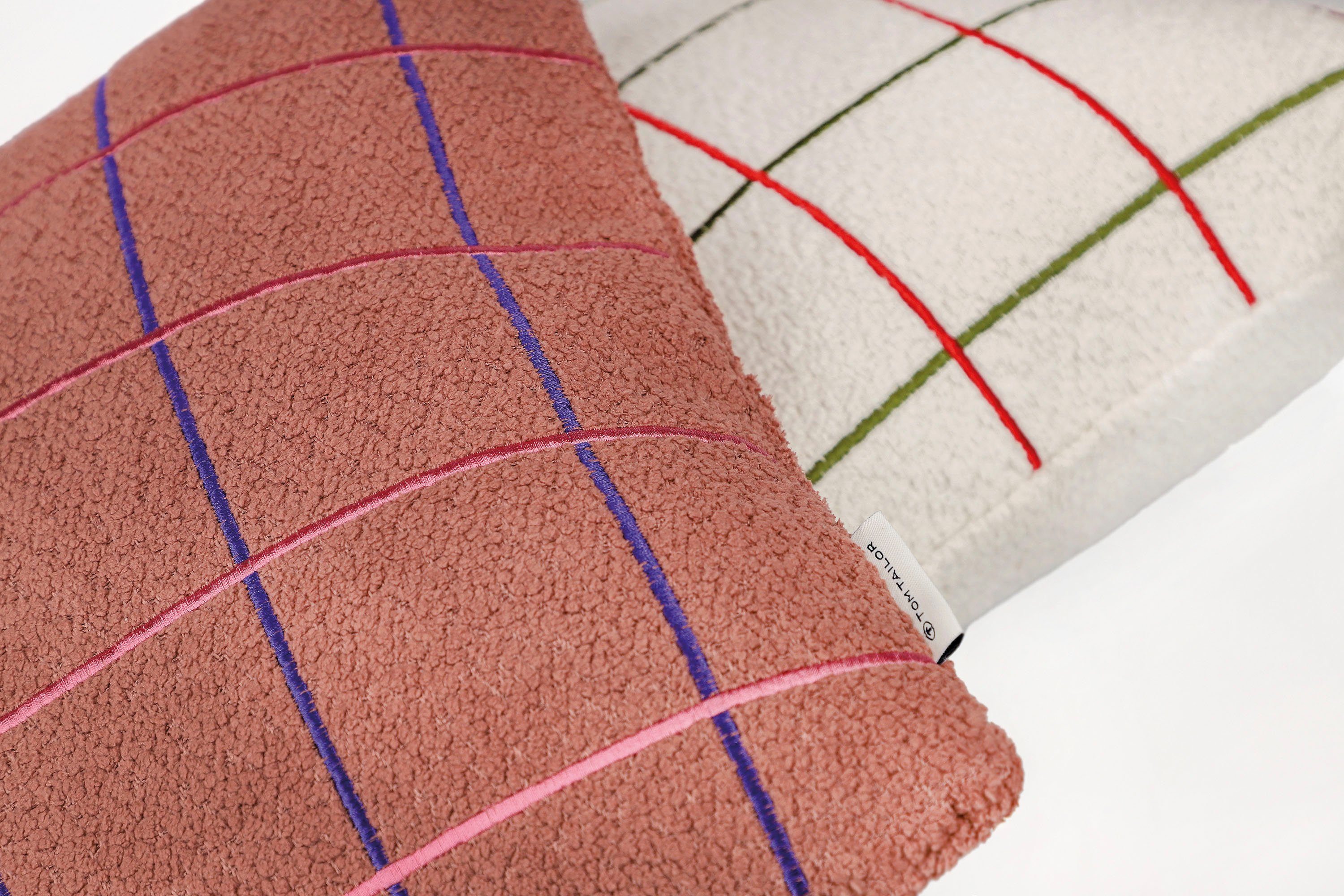 TOM TAILOR HOME Kussenhoes Grid