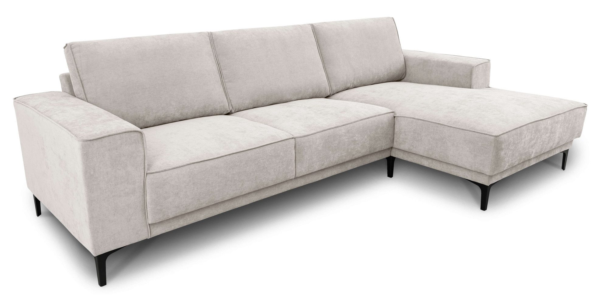 Places of Style Hoekbank Oland 280 cm, in tijdloos design en hoogwaardige afwerking