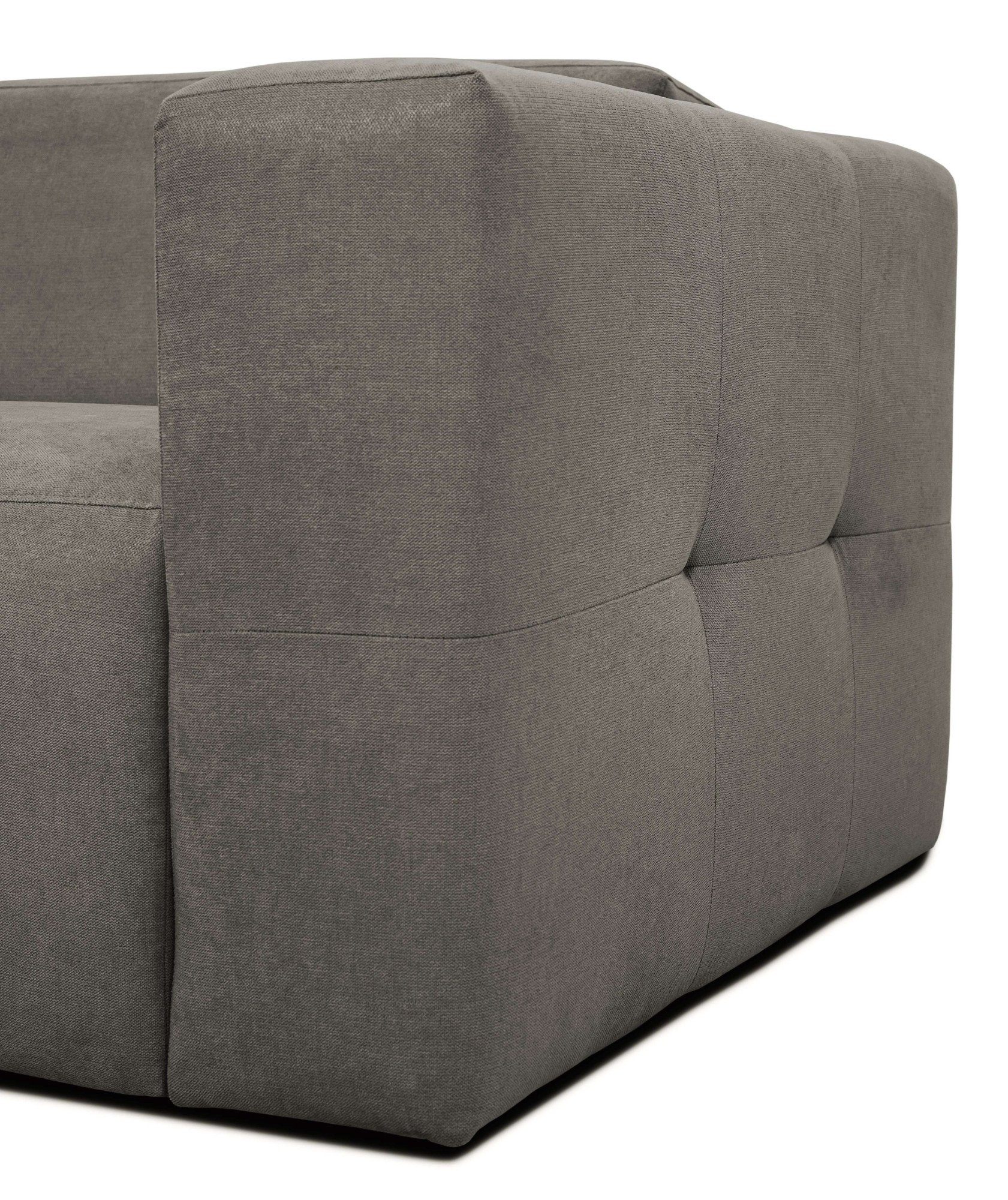 INOSIGN 3-zitsbank Kelani met decoratieve knoopdetails op de armleuningen