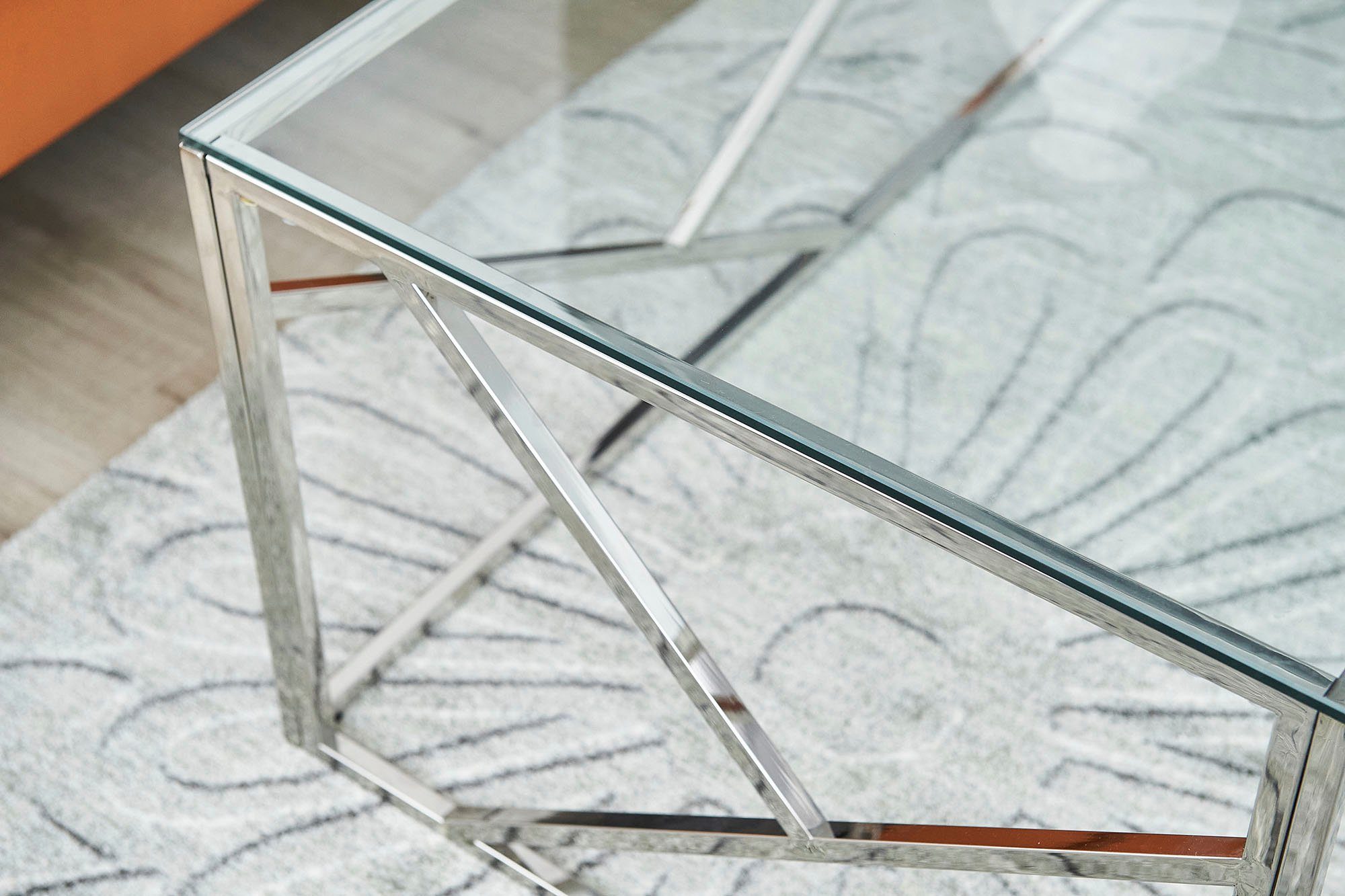 SalesFever Salontafel Frame gemaakt van roestvrij edelstaal