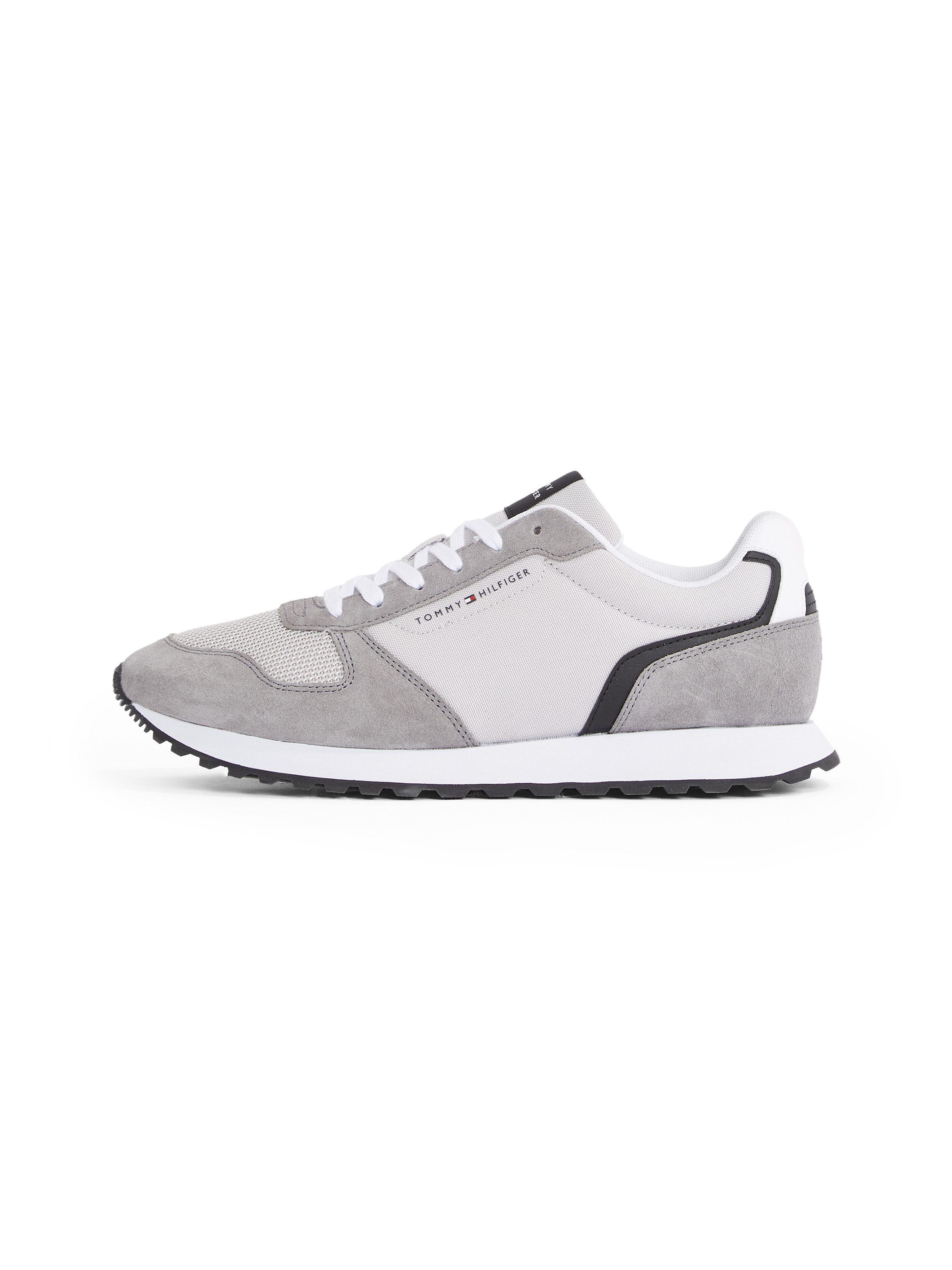 Tommy Hilfiger Sneakers NEW RUNNER EVA MIX vrijetijdsschoen, lage schoen, veterschoen met contrastafwerkingen