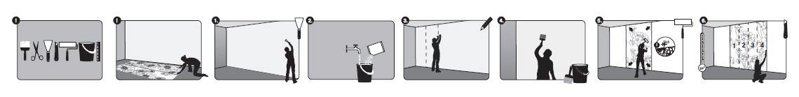 Komar Vliesbehang Digitale print vlies - Forêt Enchantée - Afmeting 200 x 250 cm (1 stuk)