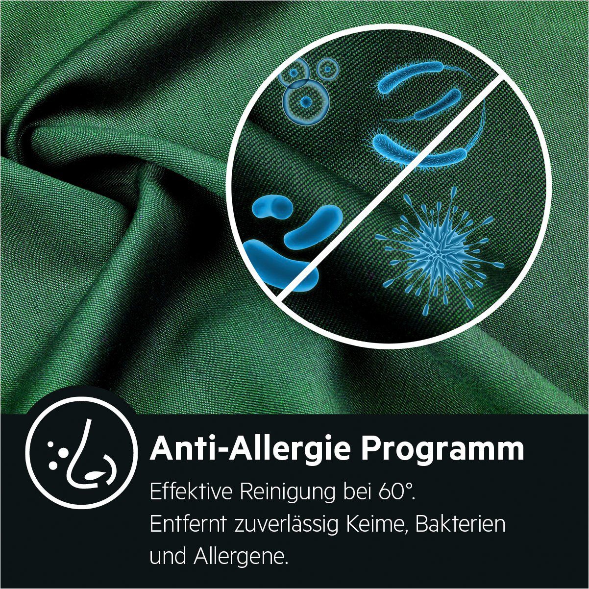 AEG Wasmachine L6FB49VFL, Hygiëne-/ antiallergieprogramma met damp