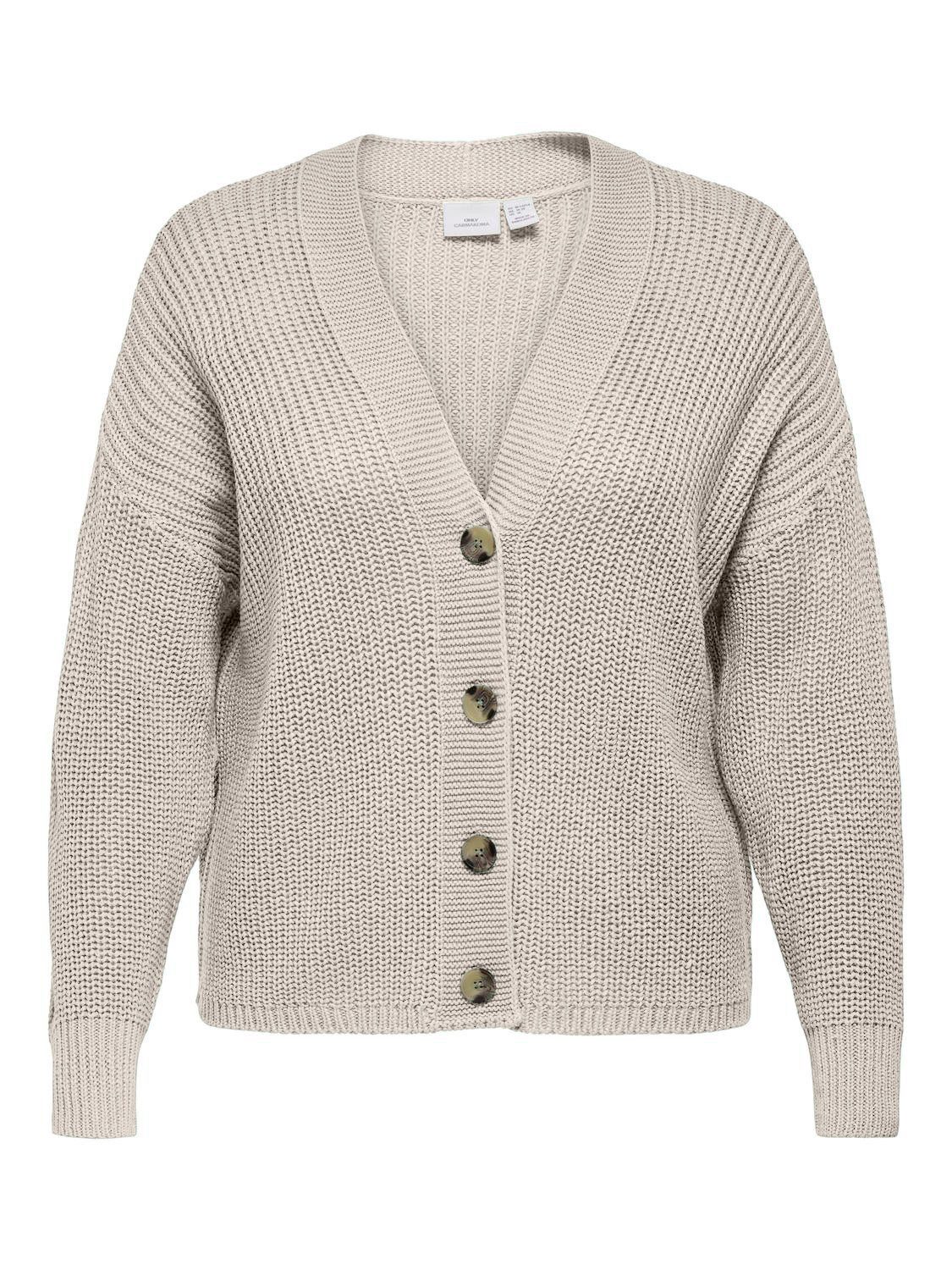 ONLY CARMAKOMA Vest CARCAROL NICE L/S CARDIGAN KNT NOOS