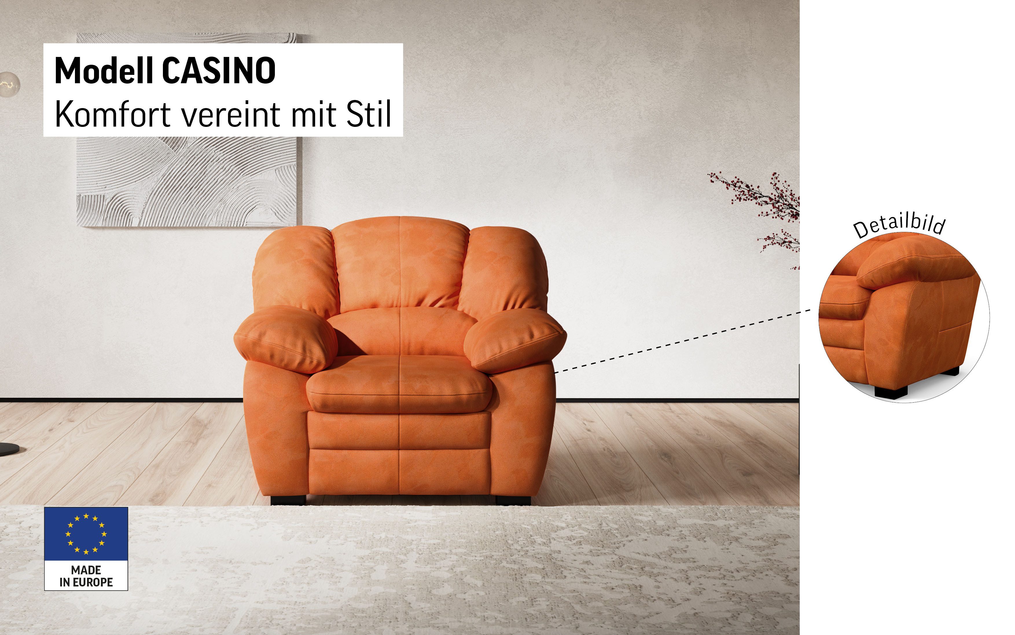 COTTA Fauteuil Casino