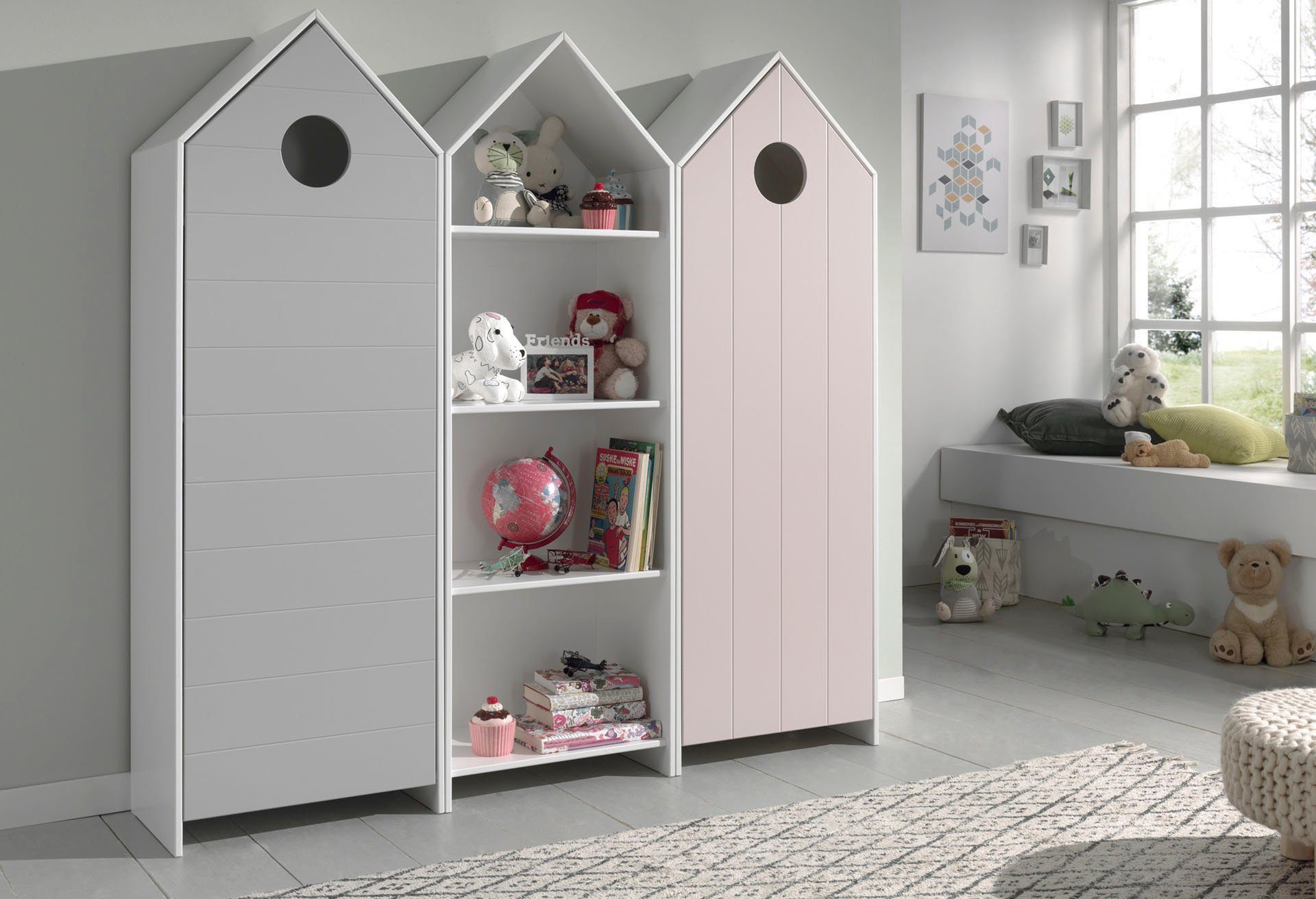 Vipack Draaideurkast Casami strandhuis-look