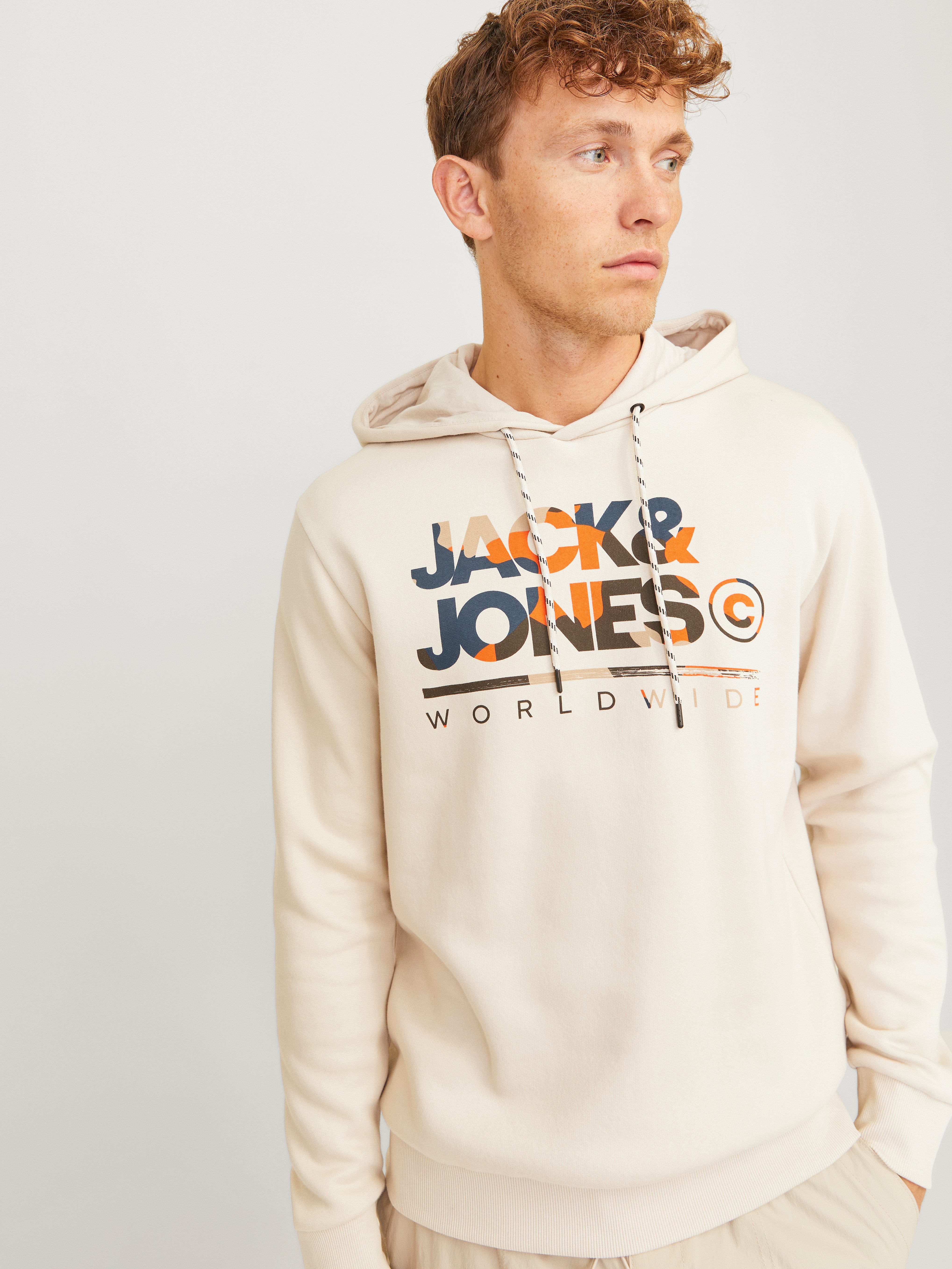 Jack & Jones Hoodie JJLUKE SWEAT HOOD