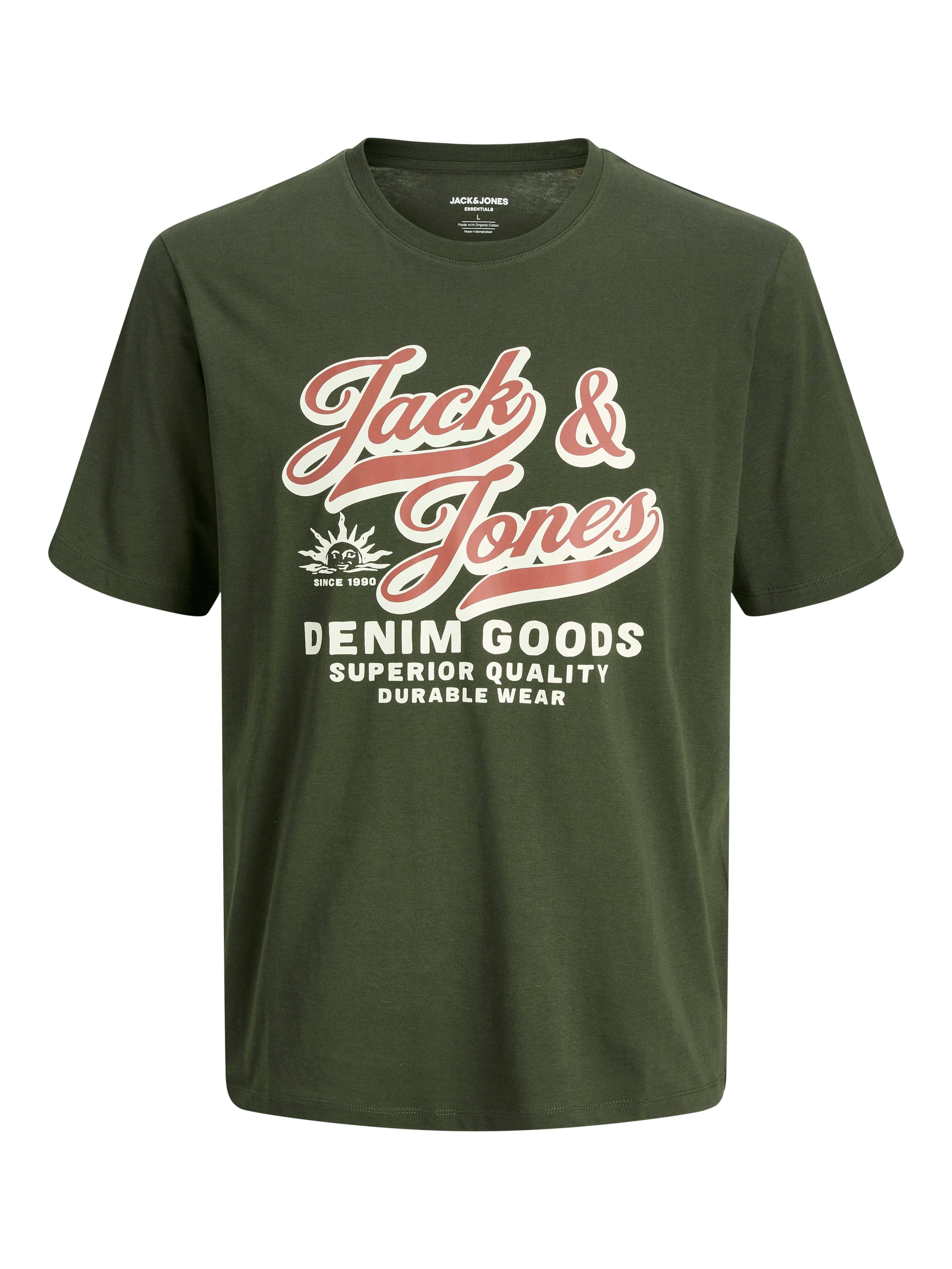 Jack & Jones Junior T-shirt JJELOGO TEE SS ONECK 2 COL AW25 NOOS JNR