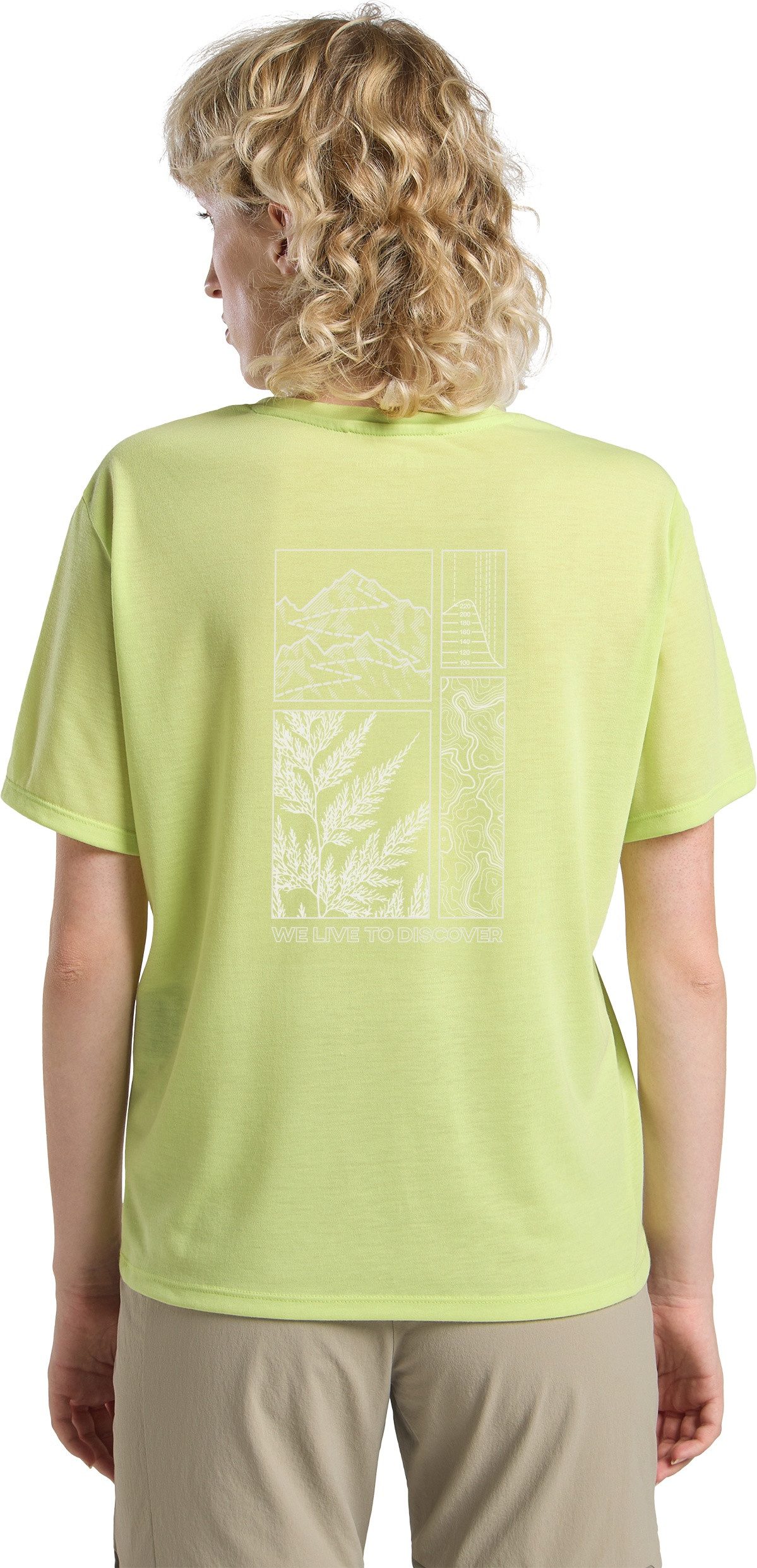 Jack Wolfskin T-shirt VONNAN GRAPHIC T W
