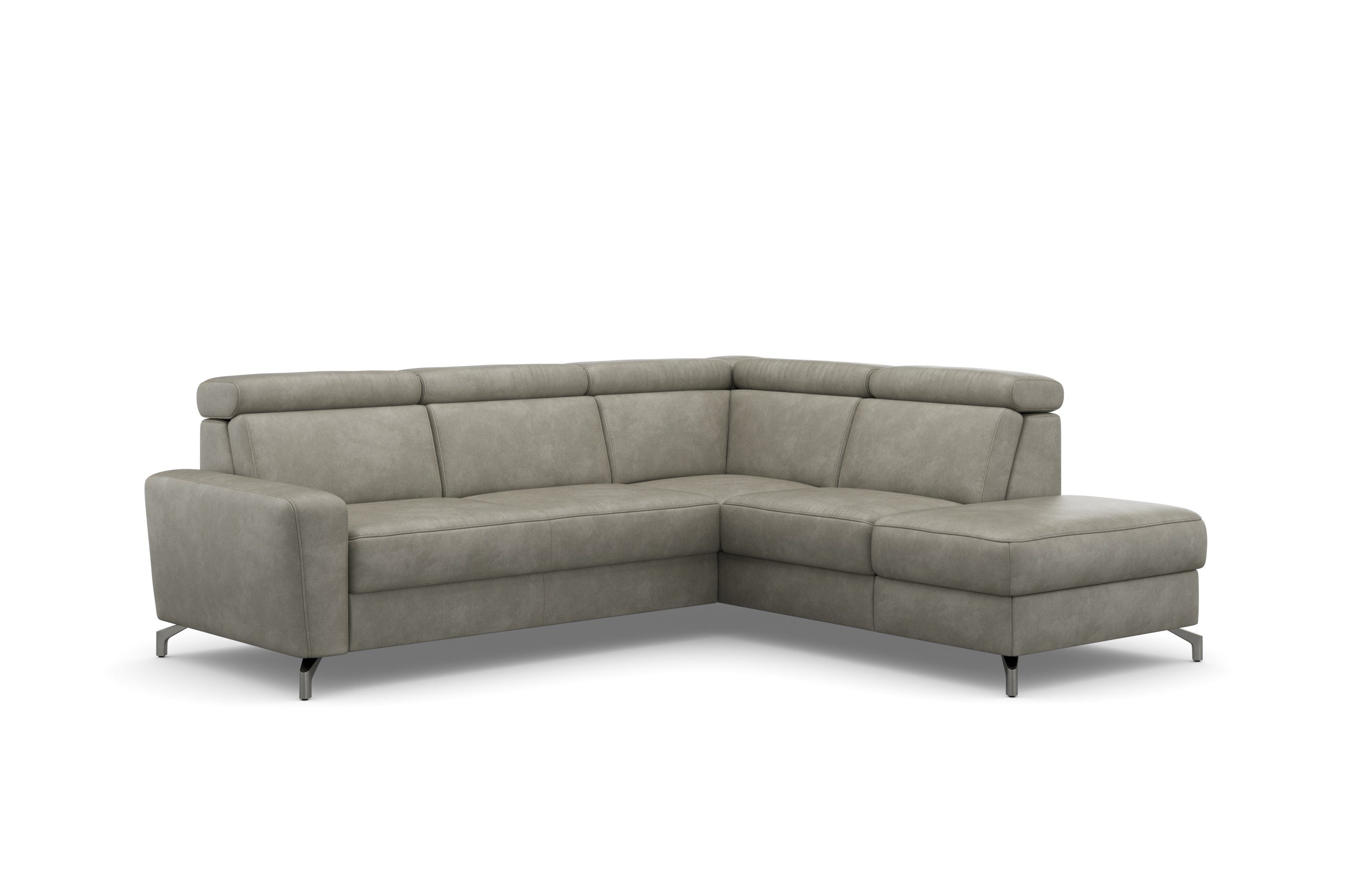 sit&more Hoekbank Scarlett L-vorm met verstelbare hoofdsteun, naar keuze met slaapfunctie, bedkist