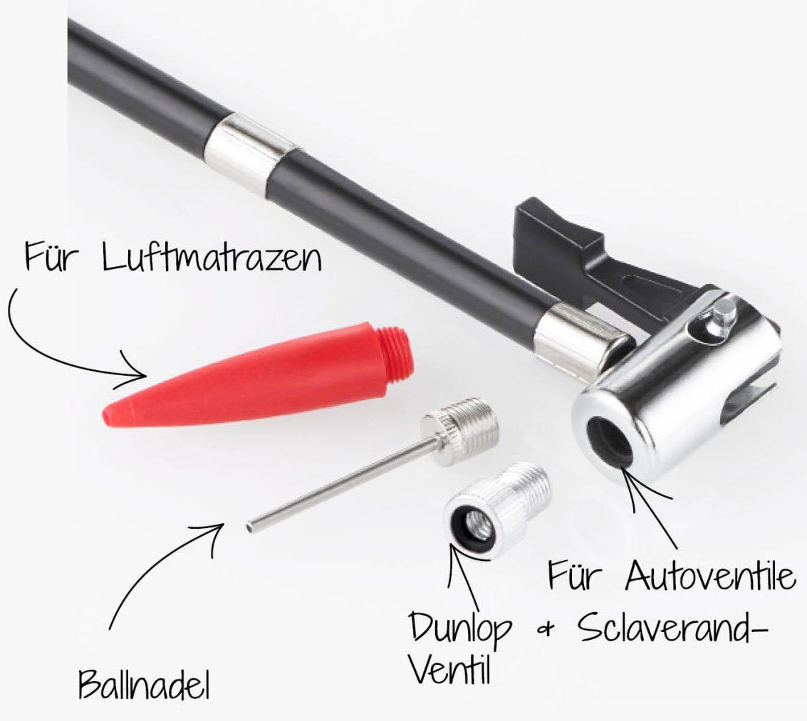 Fischer Accu-luchtpompje Accu-compressor inclusief powerbank