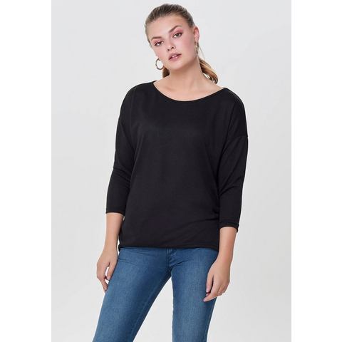 Only onlElcos 4-5 Solid Sweatshirt Black