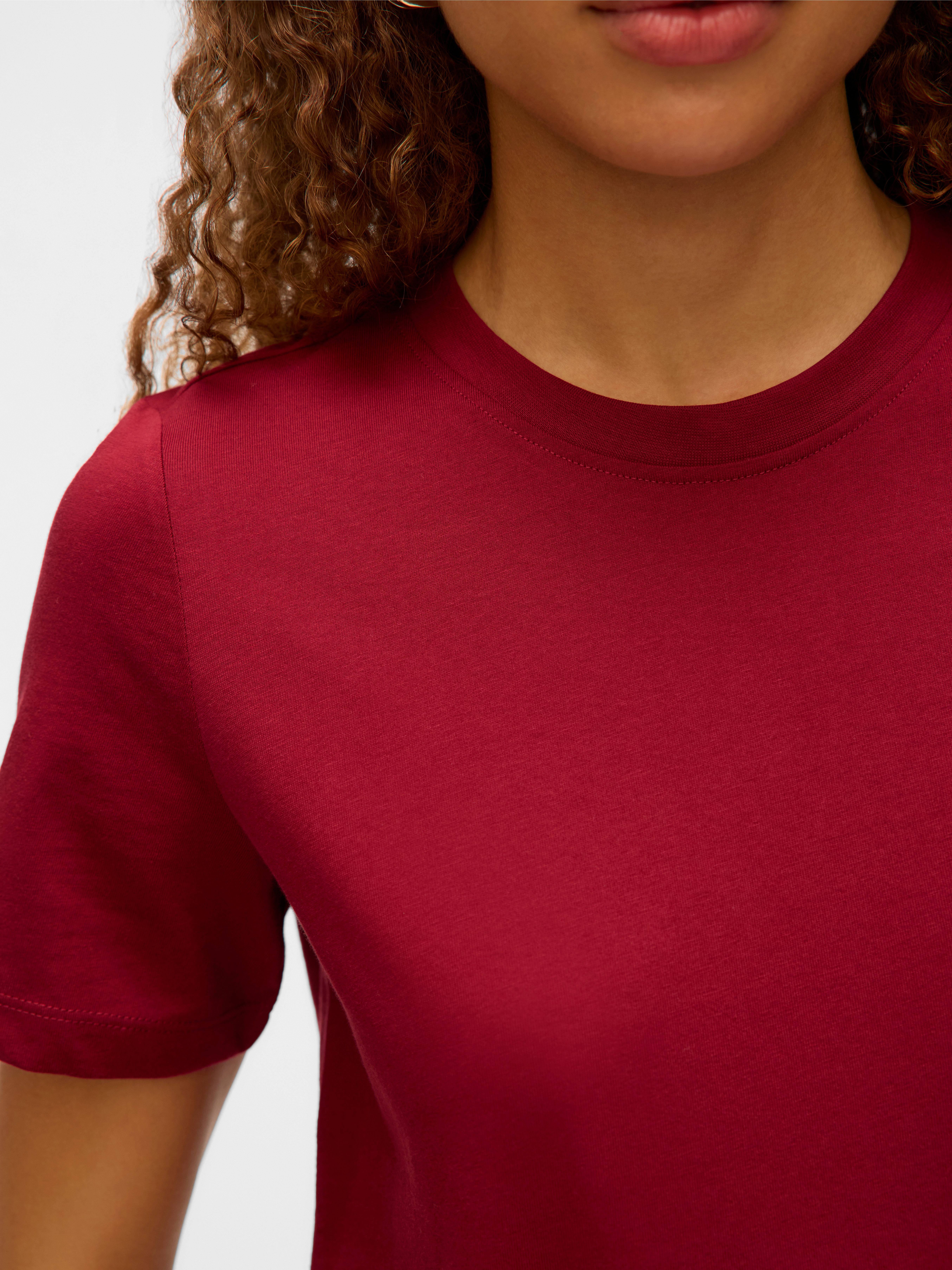 Vero Moda Shirt met korte mouwen VMPAULINA SS T-SHIRT GA JRS NOOS