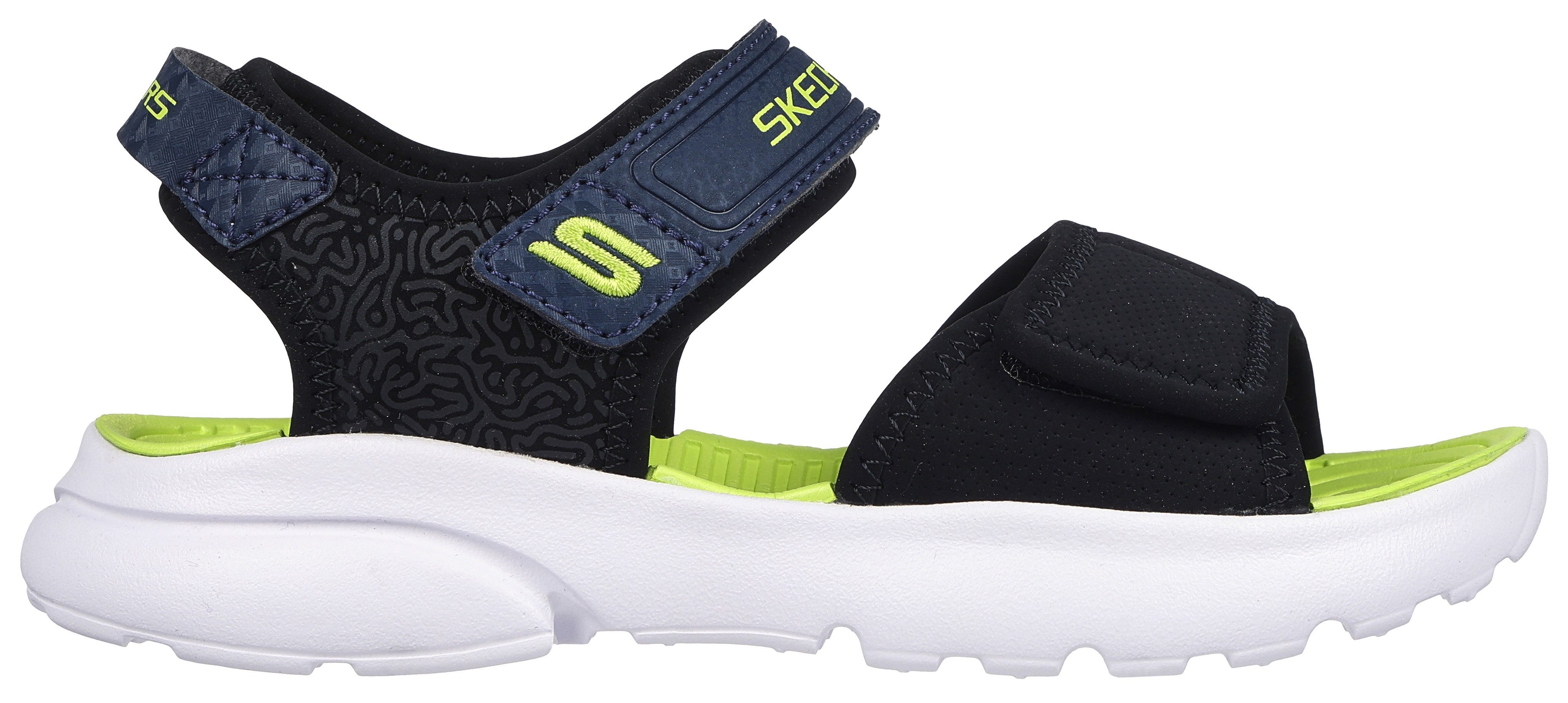 Skechers Sandalen RAZOR SPLASH-DRECKO , badesandaal, waterschoen, zomerschoen met klittenbandsluiting