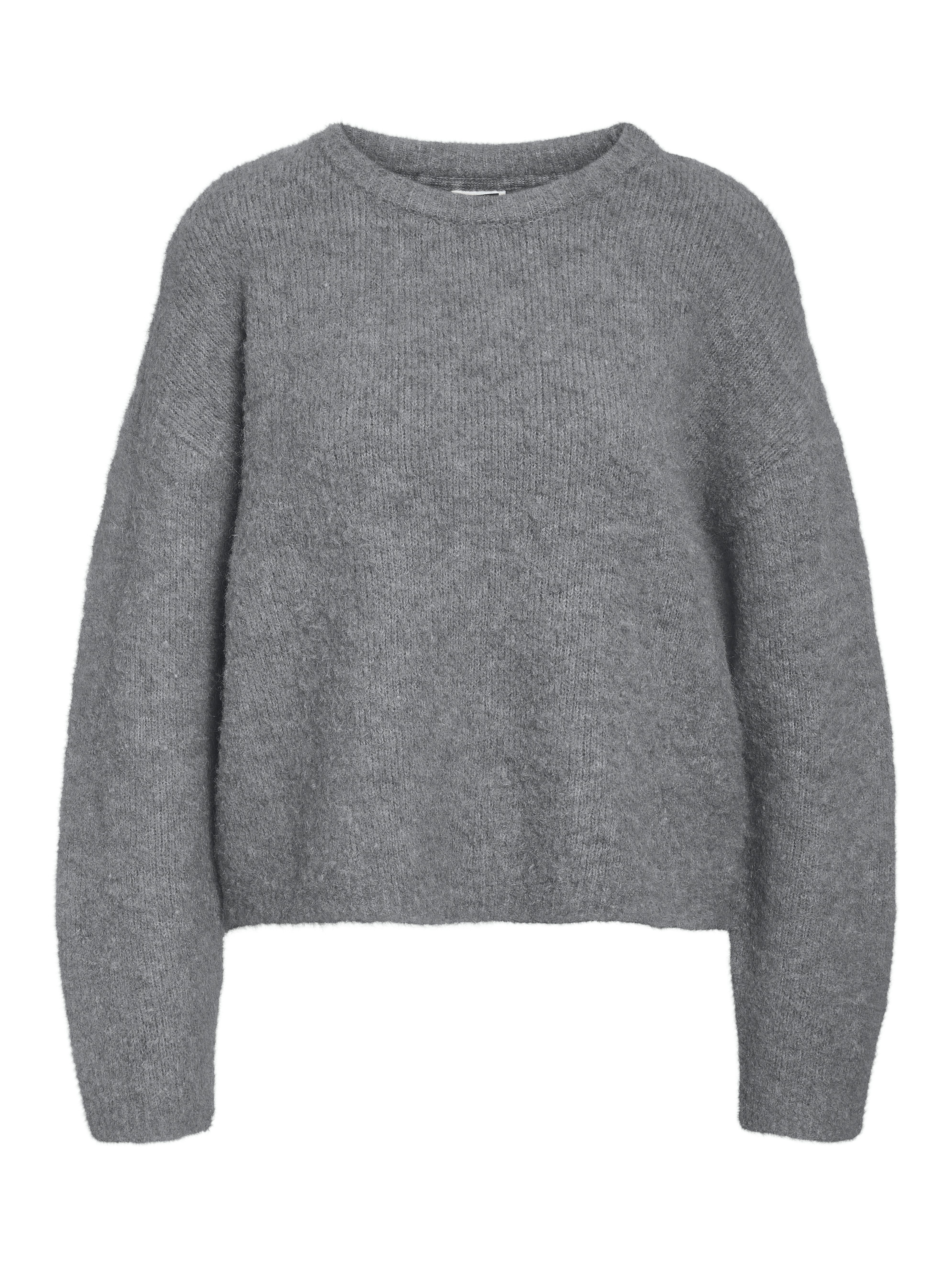 Noisy may Trui met ronde hals NMDOLLY L/S O-NECK KNIT FWD NOOS