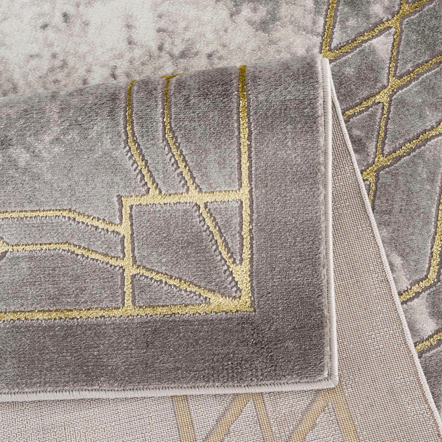 Carpet City Vloerkleed Noa 9337 Loper, kortpolig, modern, zachte pool, onderhoudsvriendelijk, woonkamer