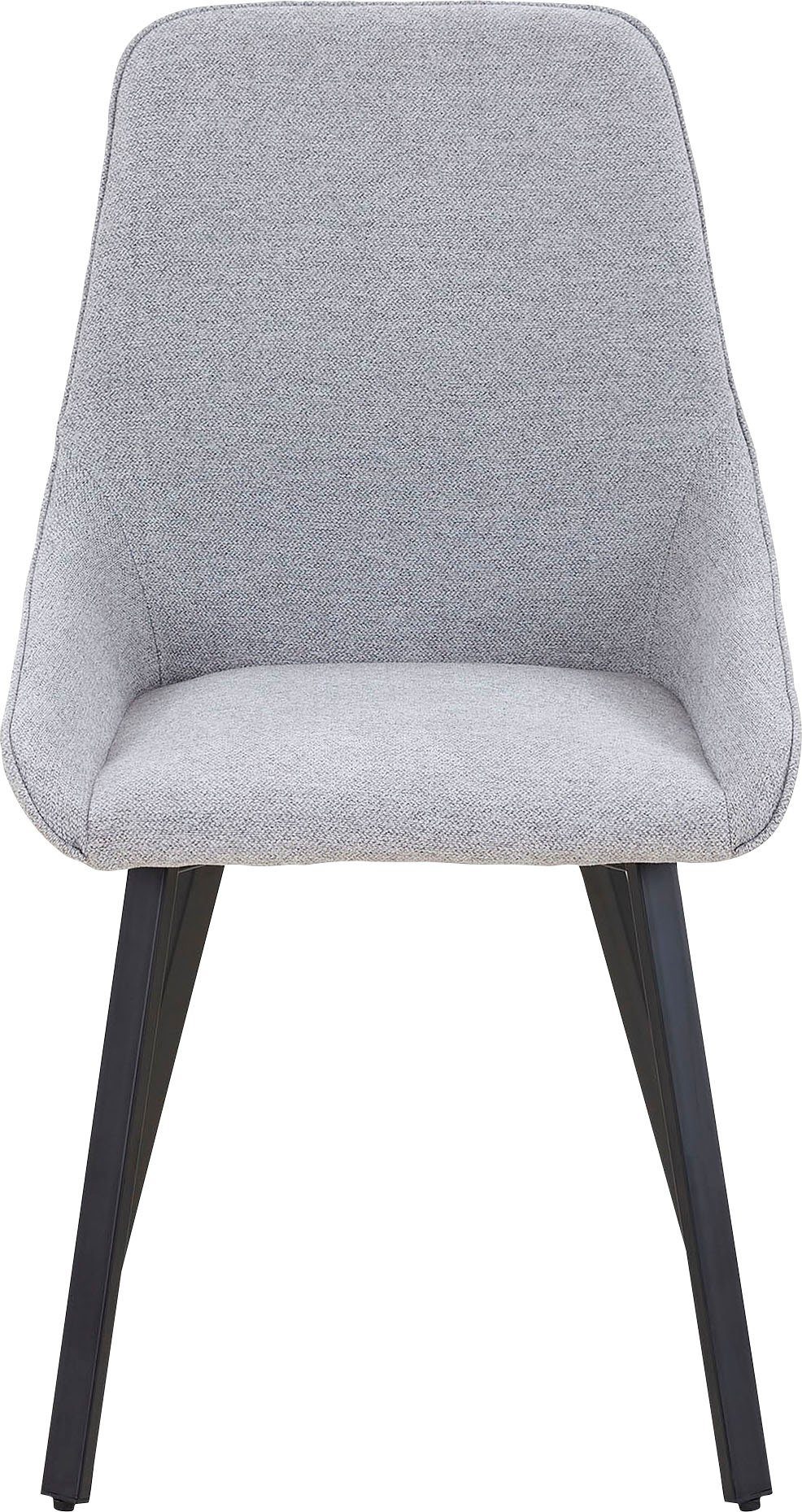 SalesFever Eetkamerstoel H 87 cm/ B 51 cm/ D 47 cm (set, 2 stuks)