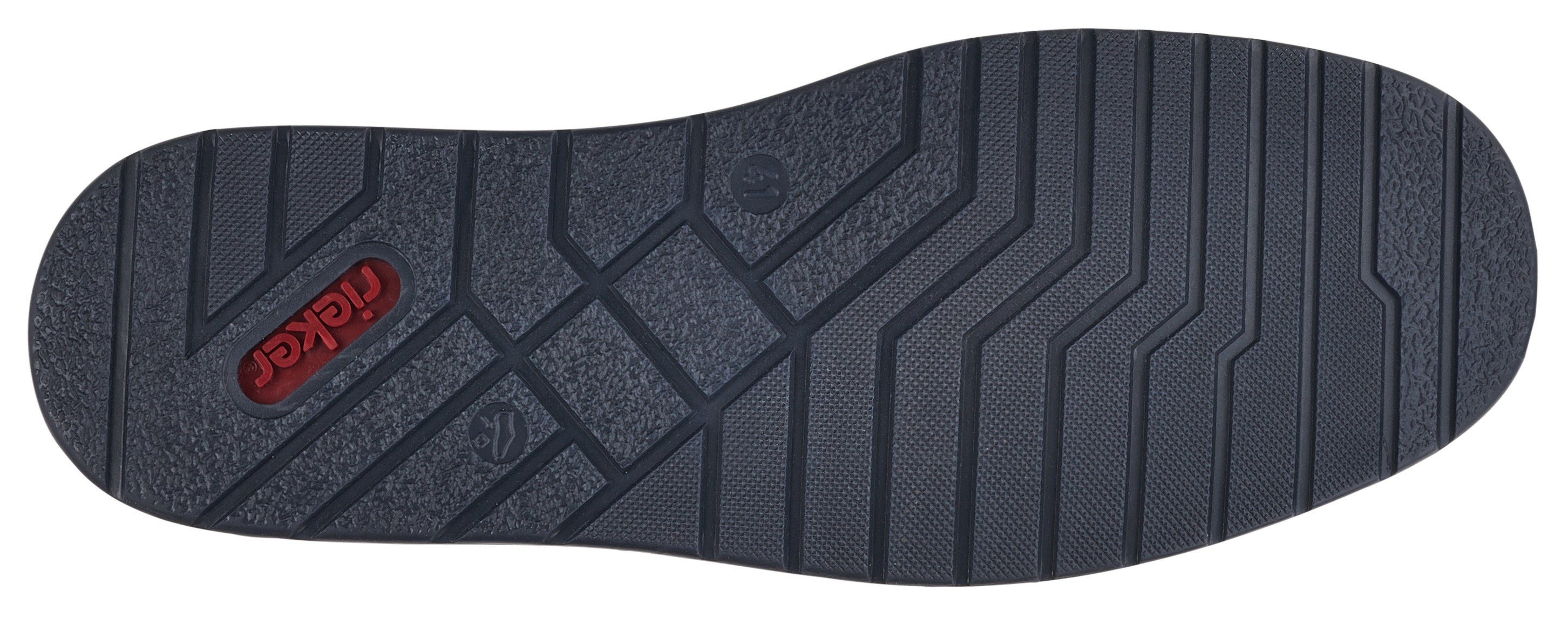 Rieker Instappers , slip-on sneaker, loafer, comfort schoen met elastiek voor goede pasvorm