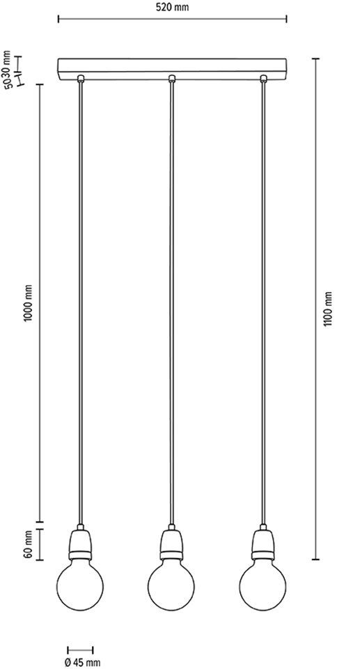 BRITOP LIGHTING Hanglamp Porcia Decoratieve lamp van keramiek, pas. LM E27 / excl., made in Europe (1 stuk)