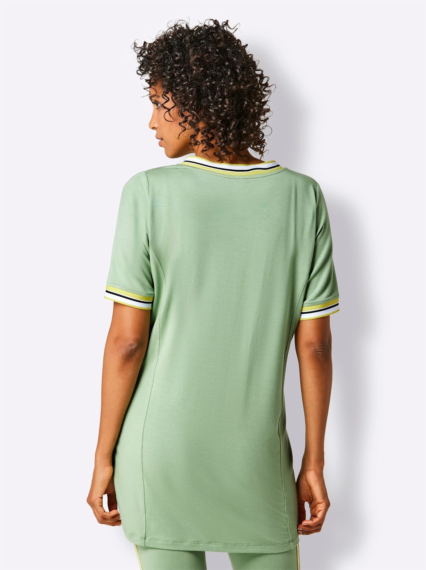 OTTO Shirt met korte mouwen Modal-longshirt (1-delig)