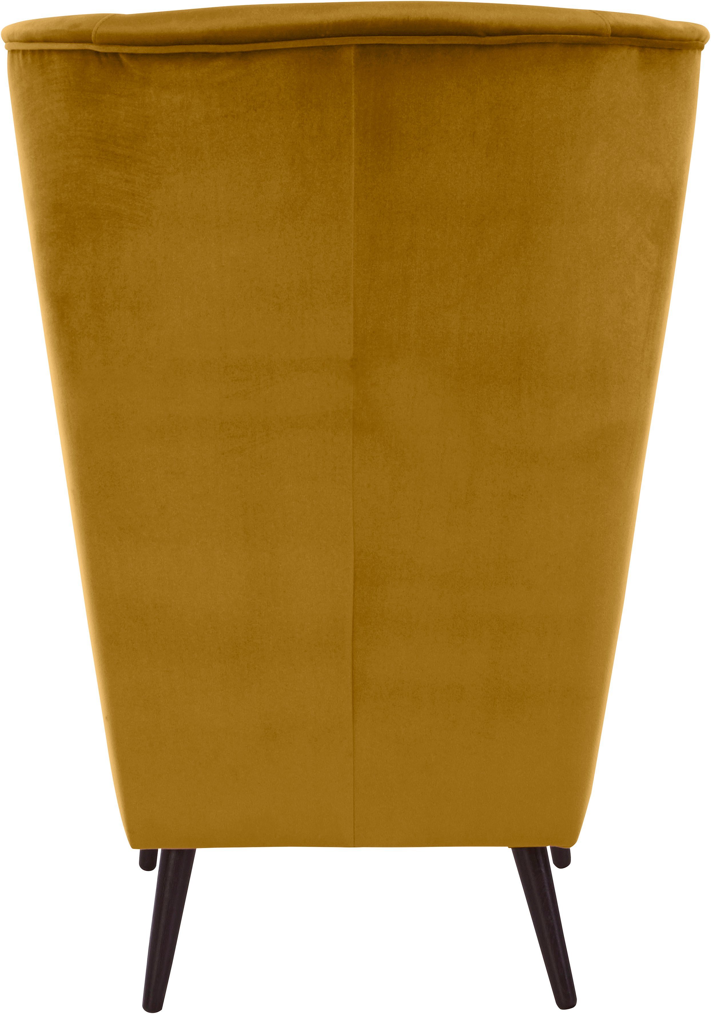Guido Maria Kretschmer Home&Living Fauteuil Salla ook in imitatiebont en fijn corduroy, veel bekledingsopties, oorfauteuil (set)