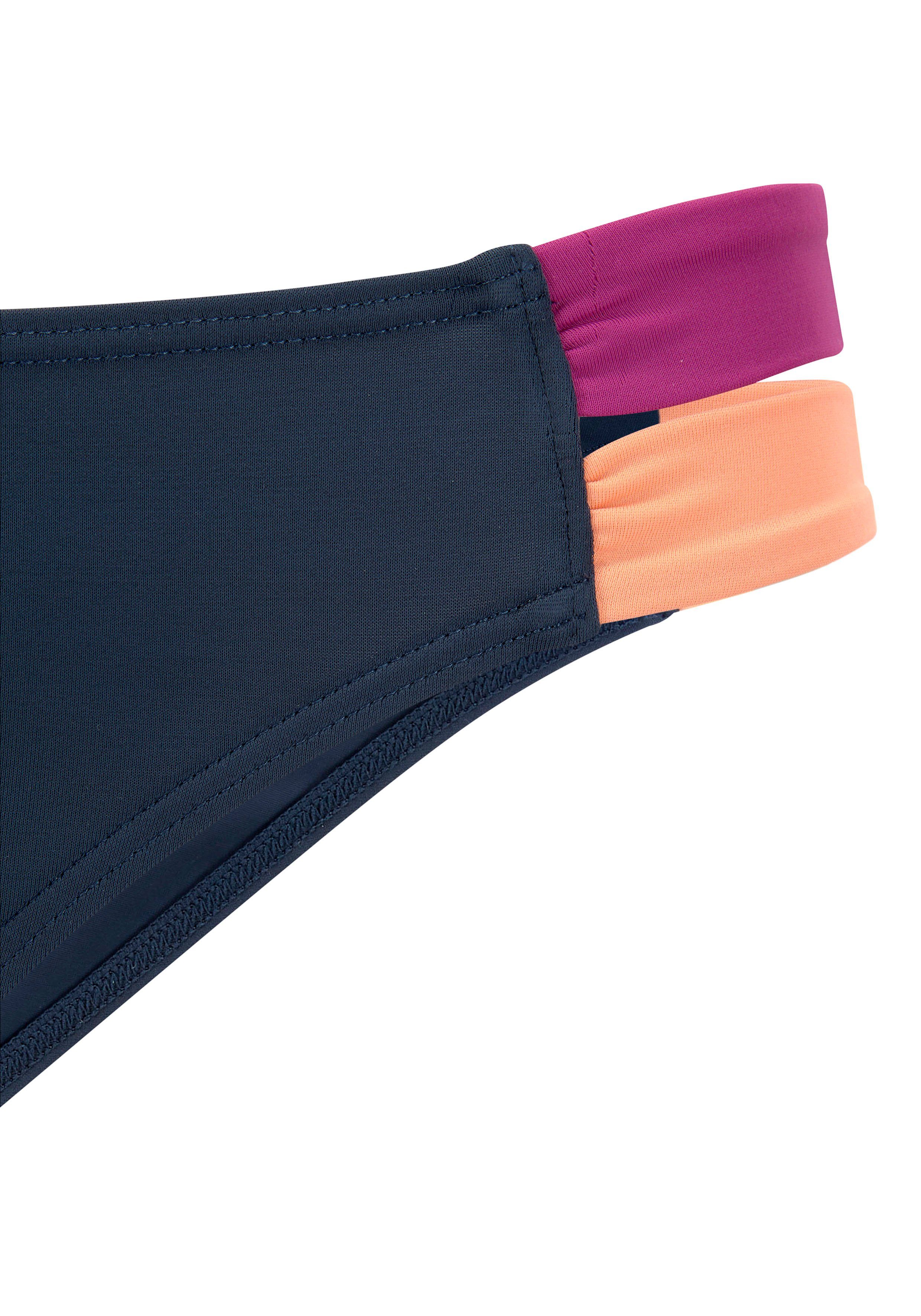 active by Lascana Bikinibroekje Wind met kleurrijke zijbanden