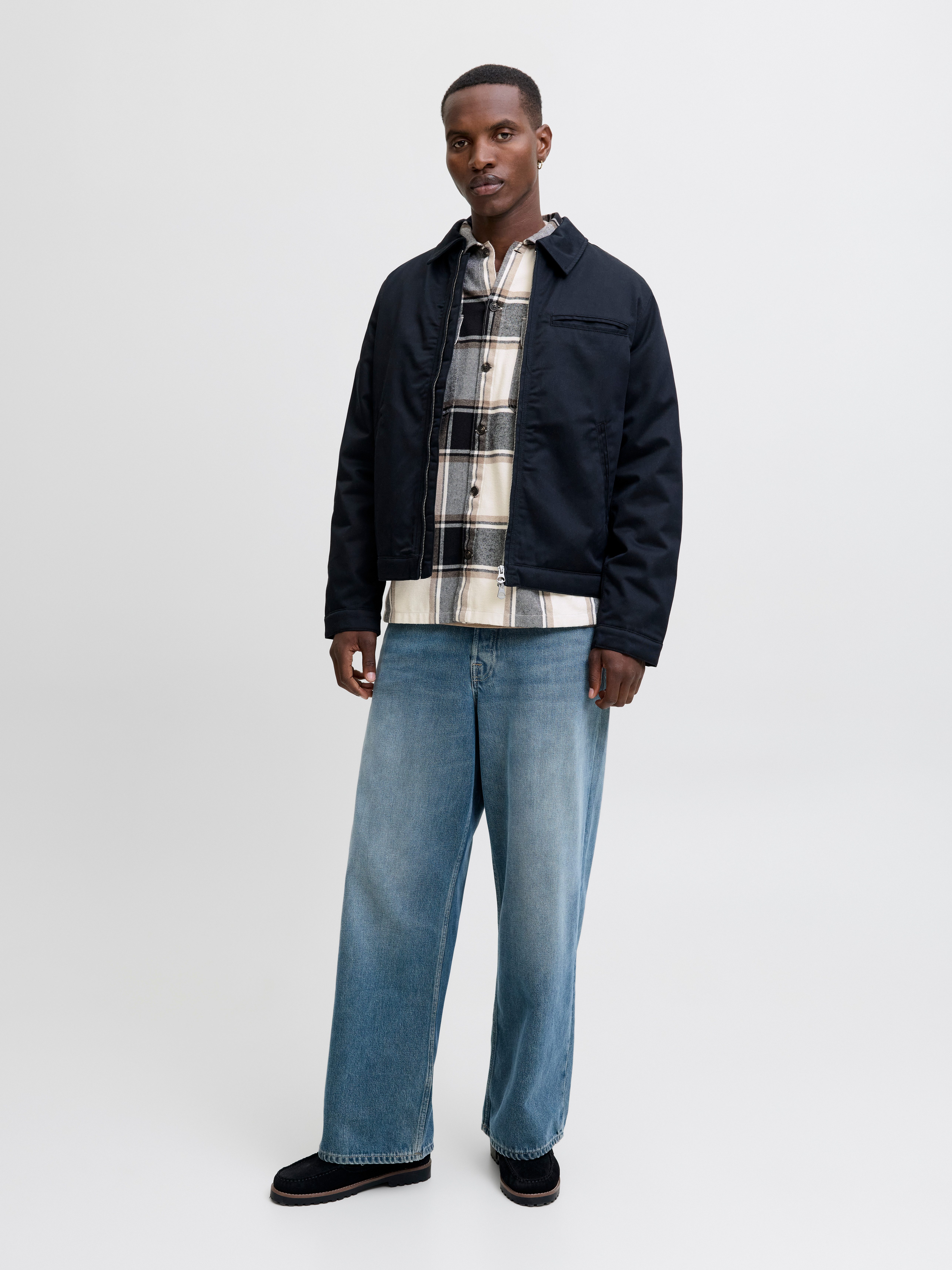 Jack & Jones Overhemd met lange mouwen JJECHARGE OVERSHIRT LS NOOS