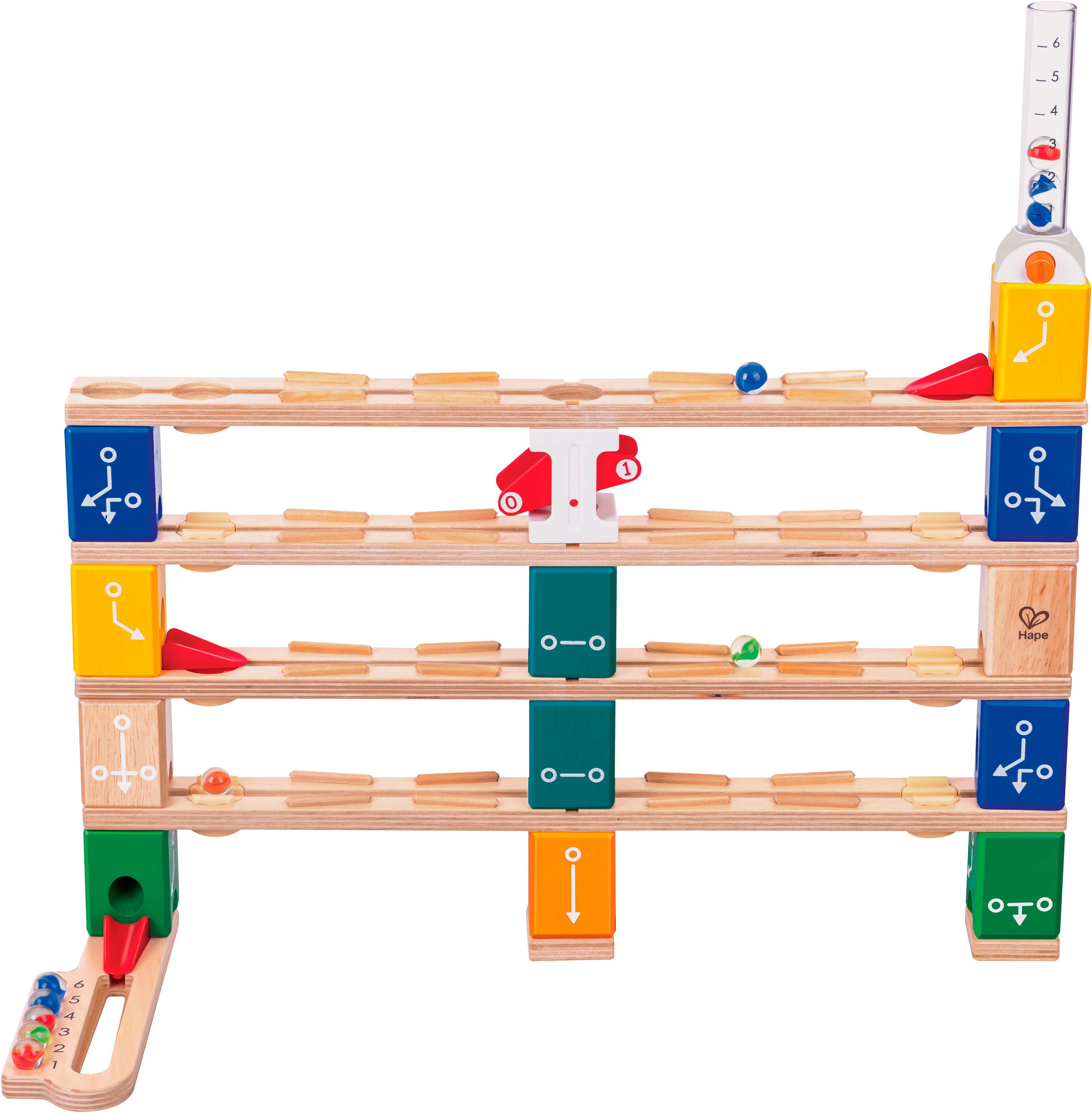 Hape Knikkerbaan Quadrilla starter coderingsset (85-delig)