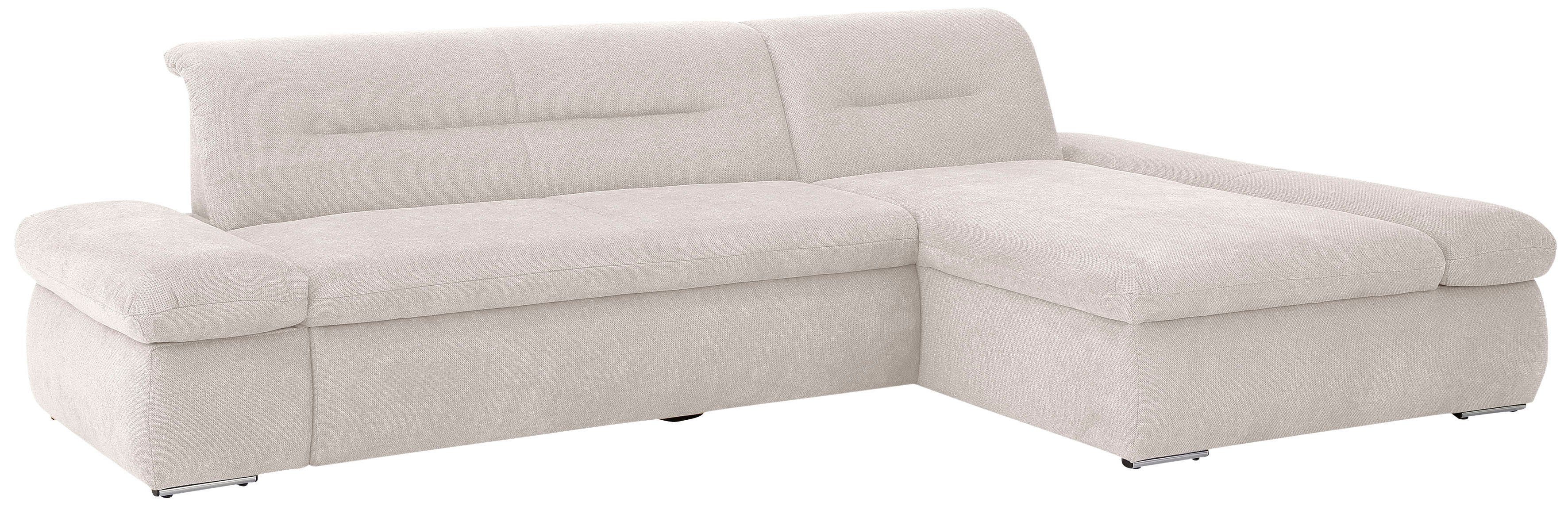 INOSIGN Hoekbank Avesa L-vorm Naar keuze met armleuningverstelling en slaapfunctie, bxdxh: 300x172x80cm