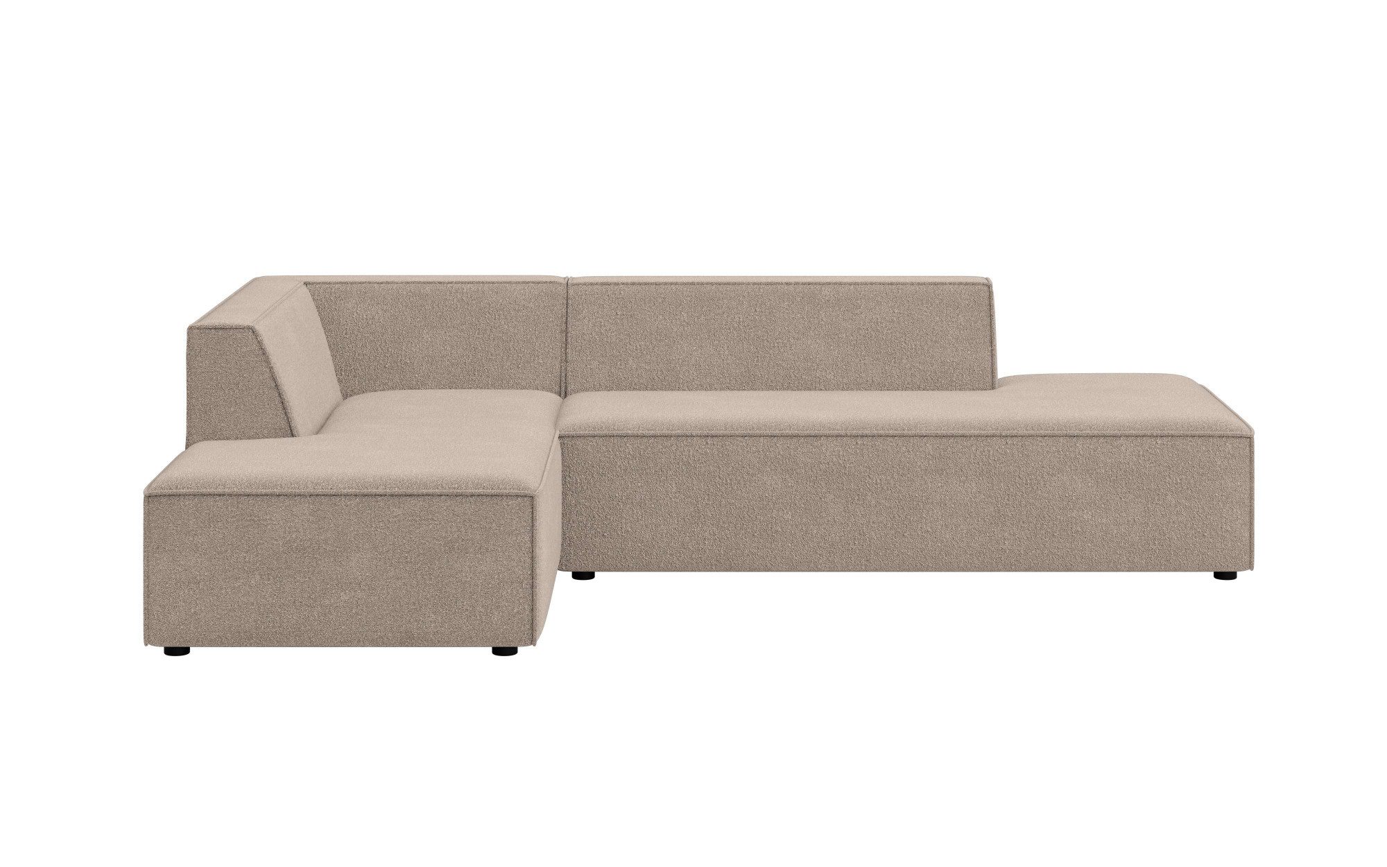 INOSIGN Hoekbank Cavan met ottomane links of rechts bestelbaar L-vorm met golfondersteuning, afmetingen B/D/H: 270/180/72 cm