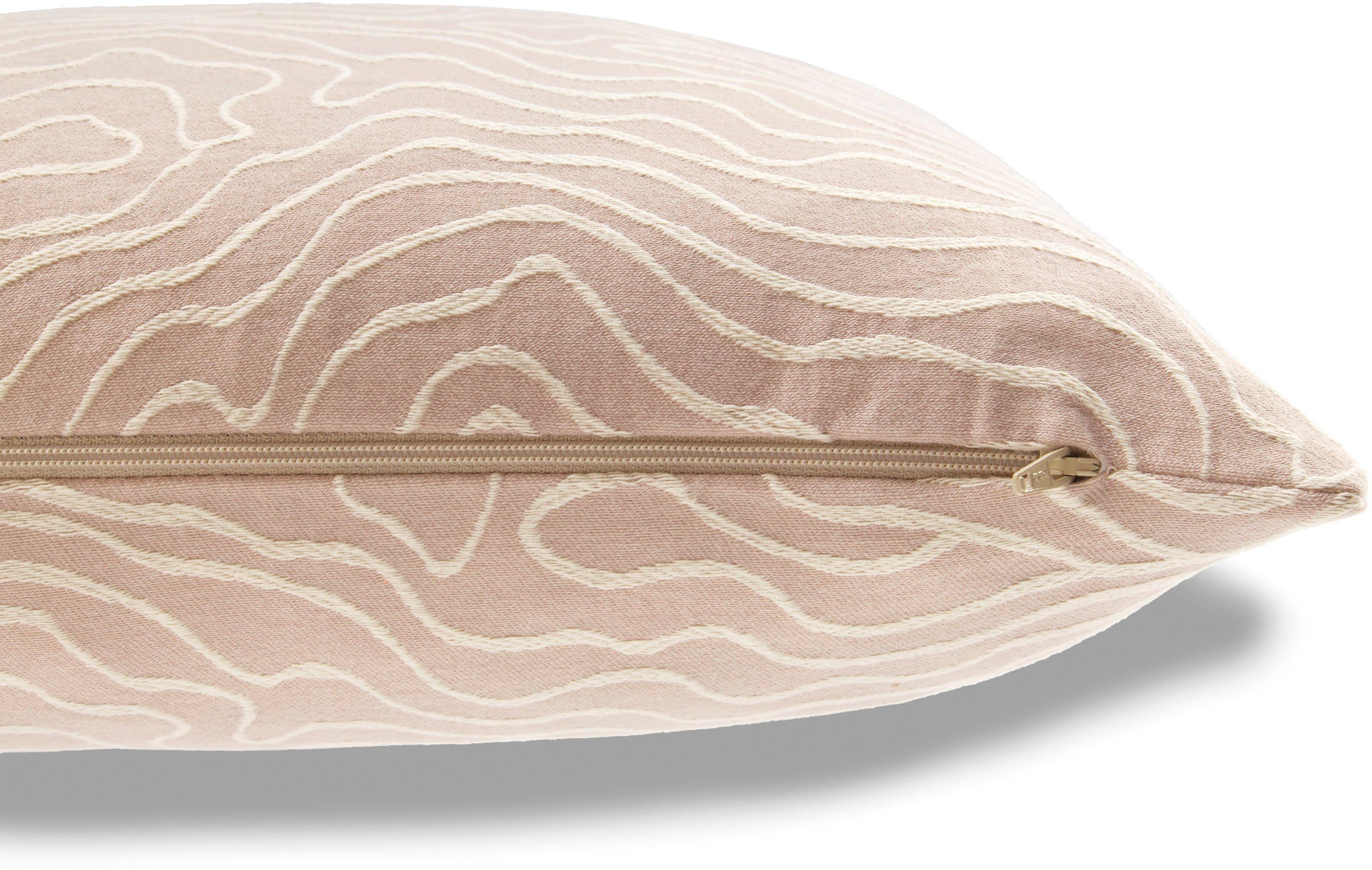 TOM TAILOR HOME Kussenhoezen Marbel met tijdloos printmotief (1 stuk)