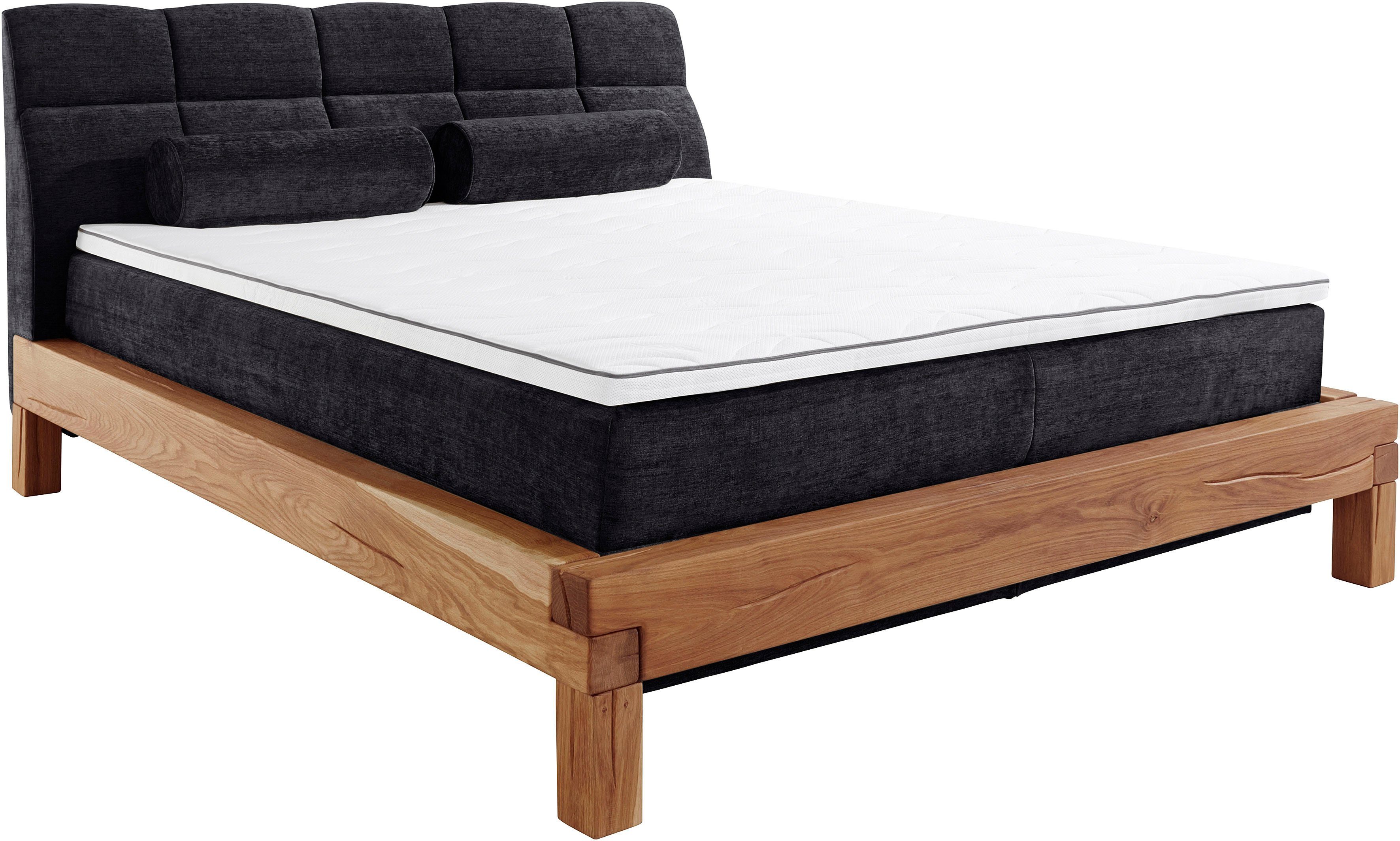 Home affaire Boxspring Villads Ligoppervlak: 180x200 cm, inside-boxspringonderbouw, gerecyclede stoffen
