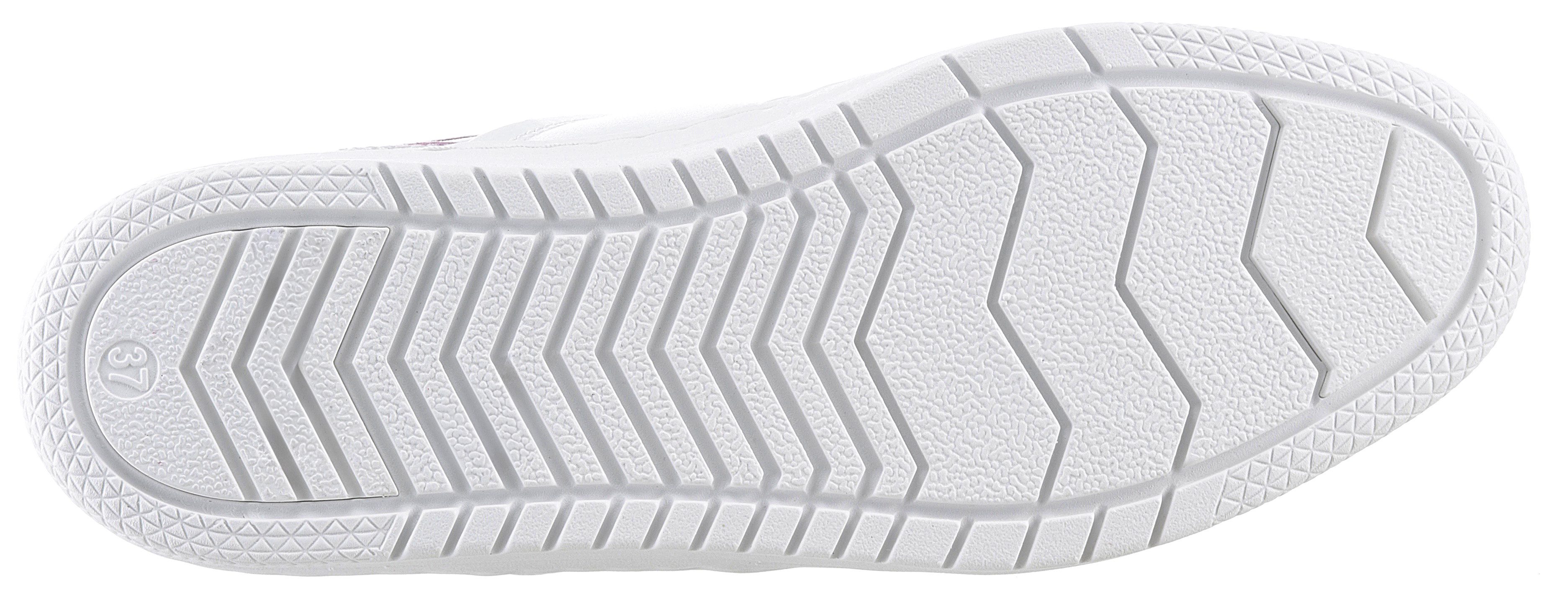Marco Tozzi Plateausneakers vrijetijdsschoen, lage schoen, veterschoen in vegan uitvoering