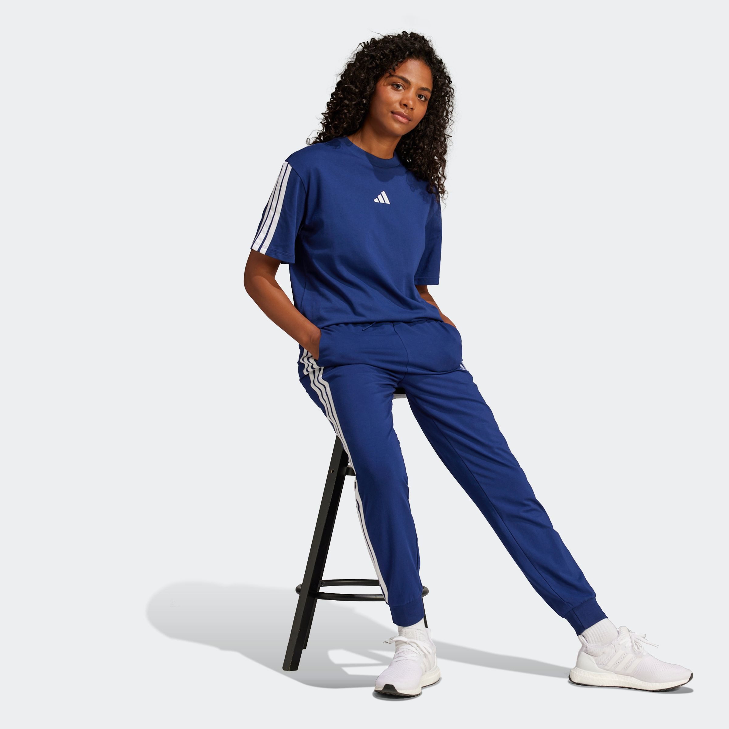 adidas Sportswear Sportbroek W 3S SJ JOGGER (1-delig)