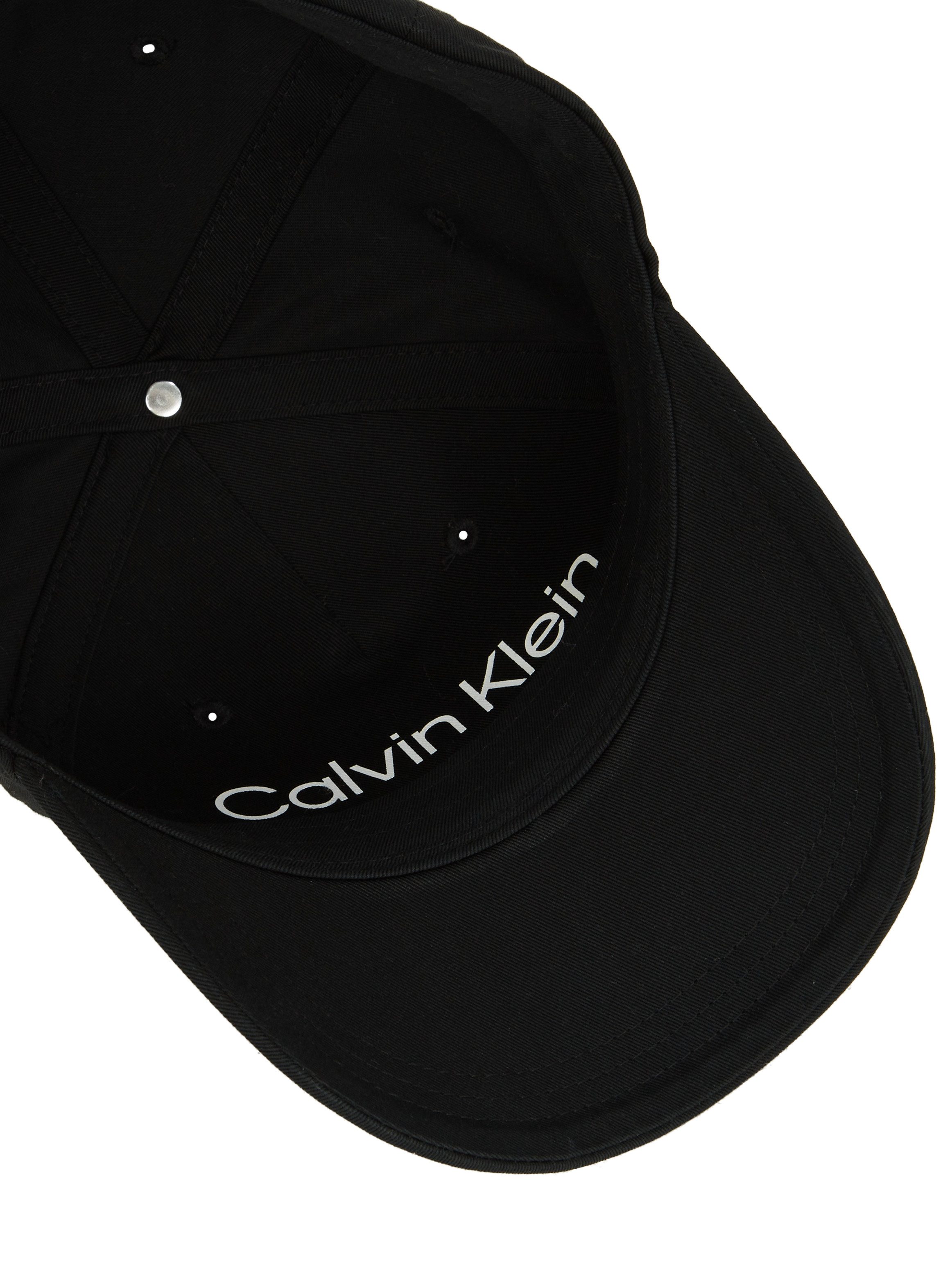 Calvin Klein Baseball pet CK METAL COTTON CAP Logoprand op de klem sluiting