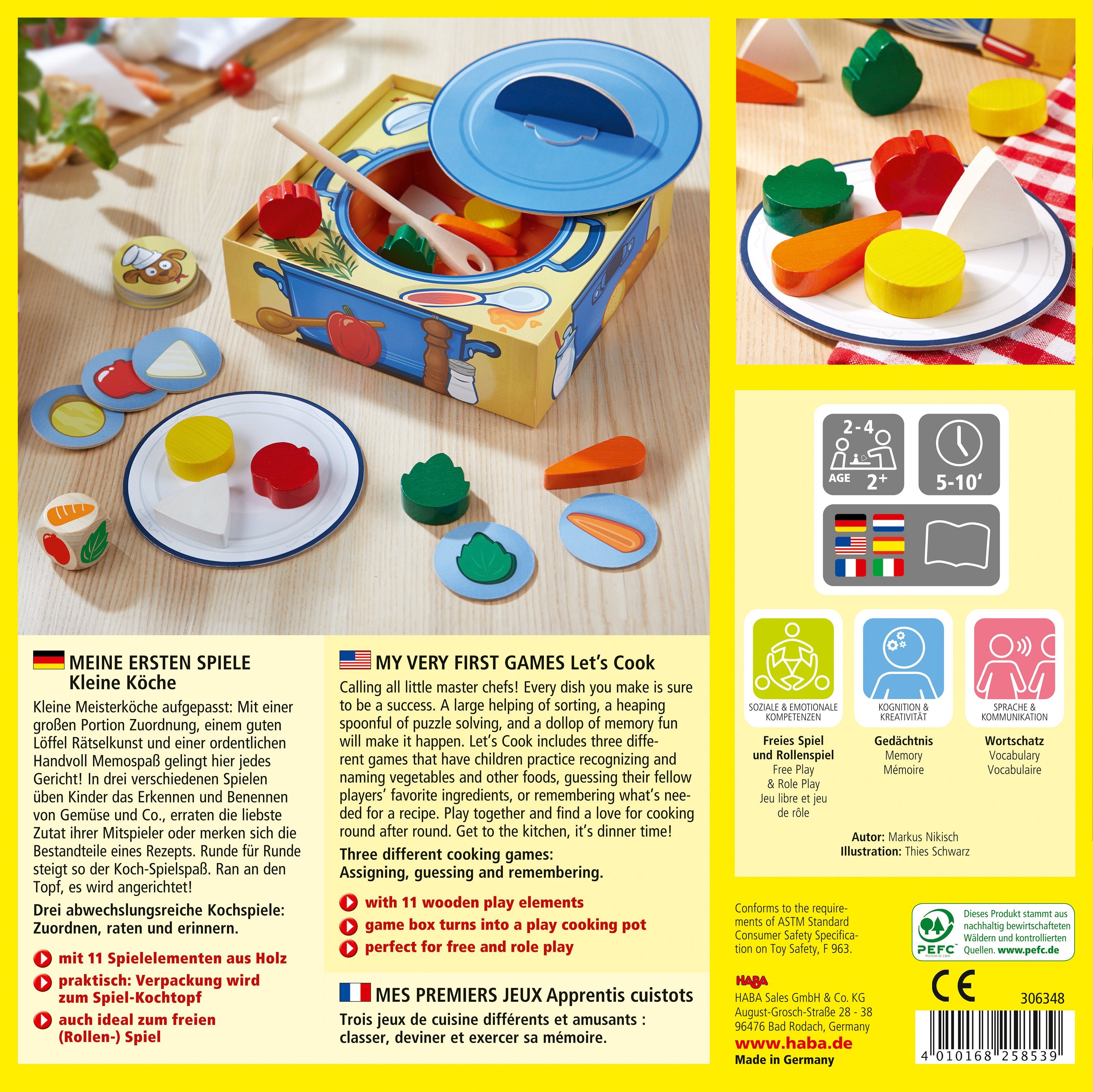 Haba Spellenset Mijn Eerste Spellen, Kleine Koks