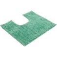 goezze badmat rio premium badmat, unikleurig, wasbaar, rechthoekig  rond te bestellen (1 stuk) groen